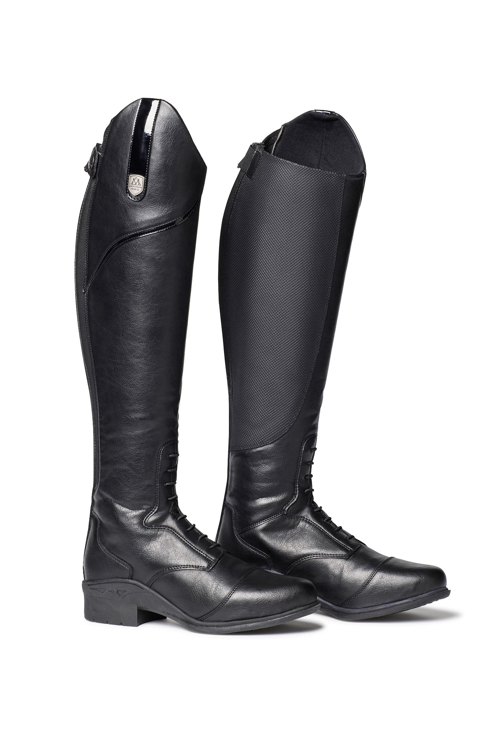 Mountain Horse Veganza Botas de equitación para mujer – Negro – horze