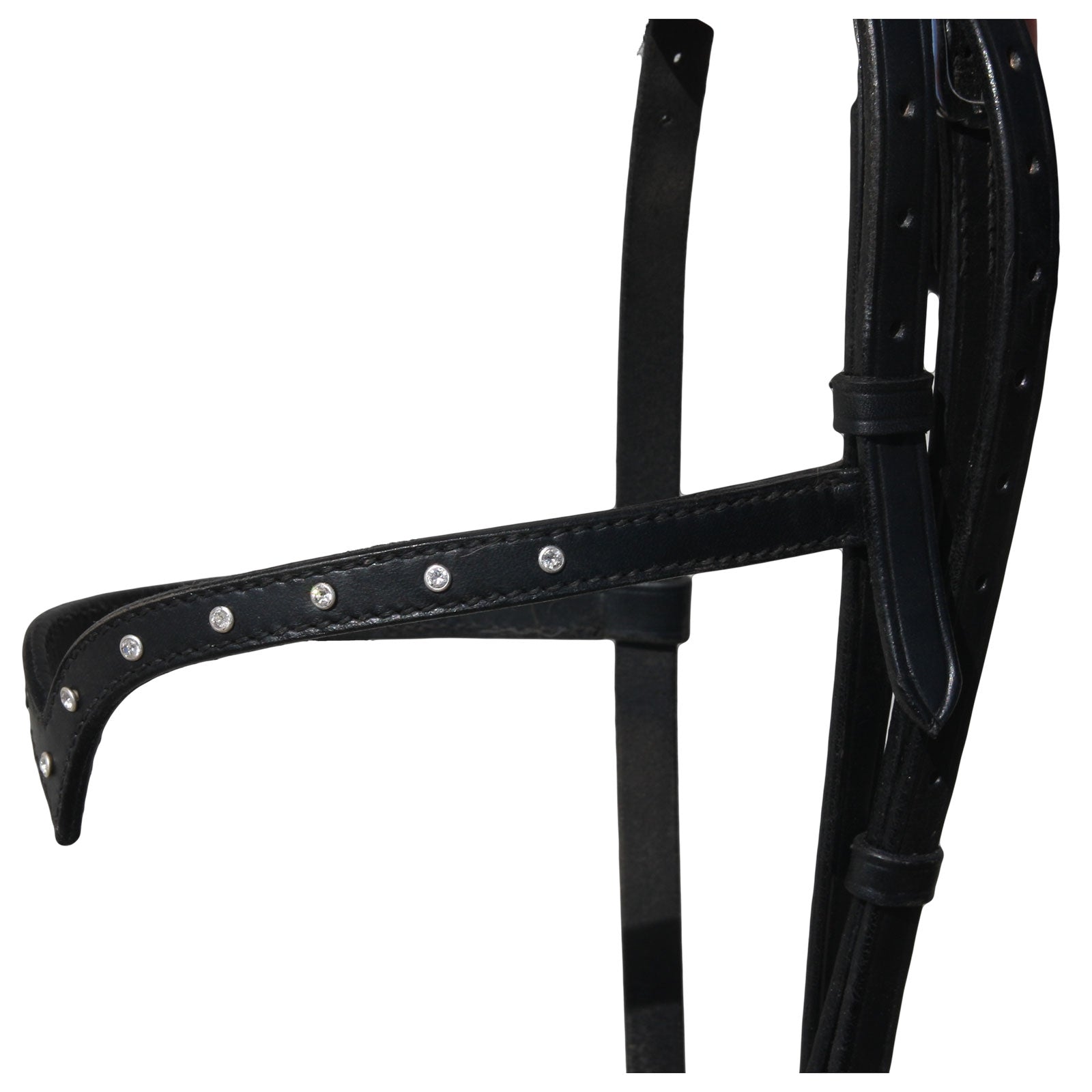 Karlslund Stjarni headstall w. frontalera Cabezadas de montar & Riendas