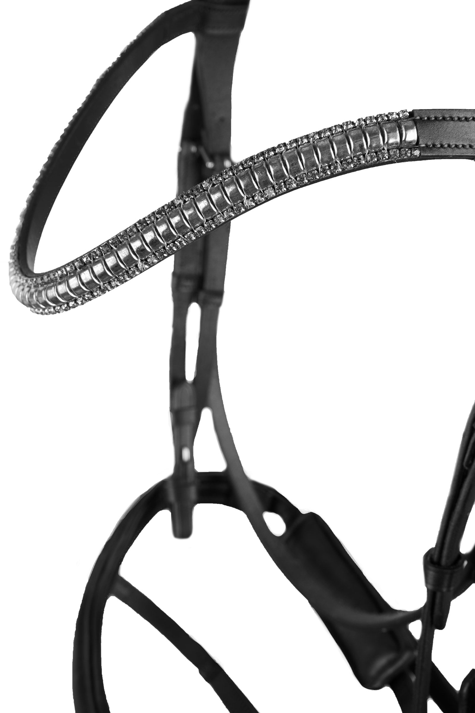 Horze Highbury Anatomic Bridle with Crystal Brow Band Bridles & Reins