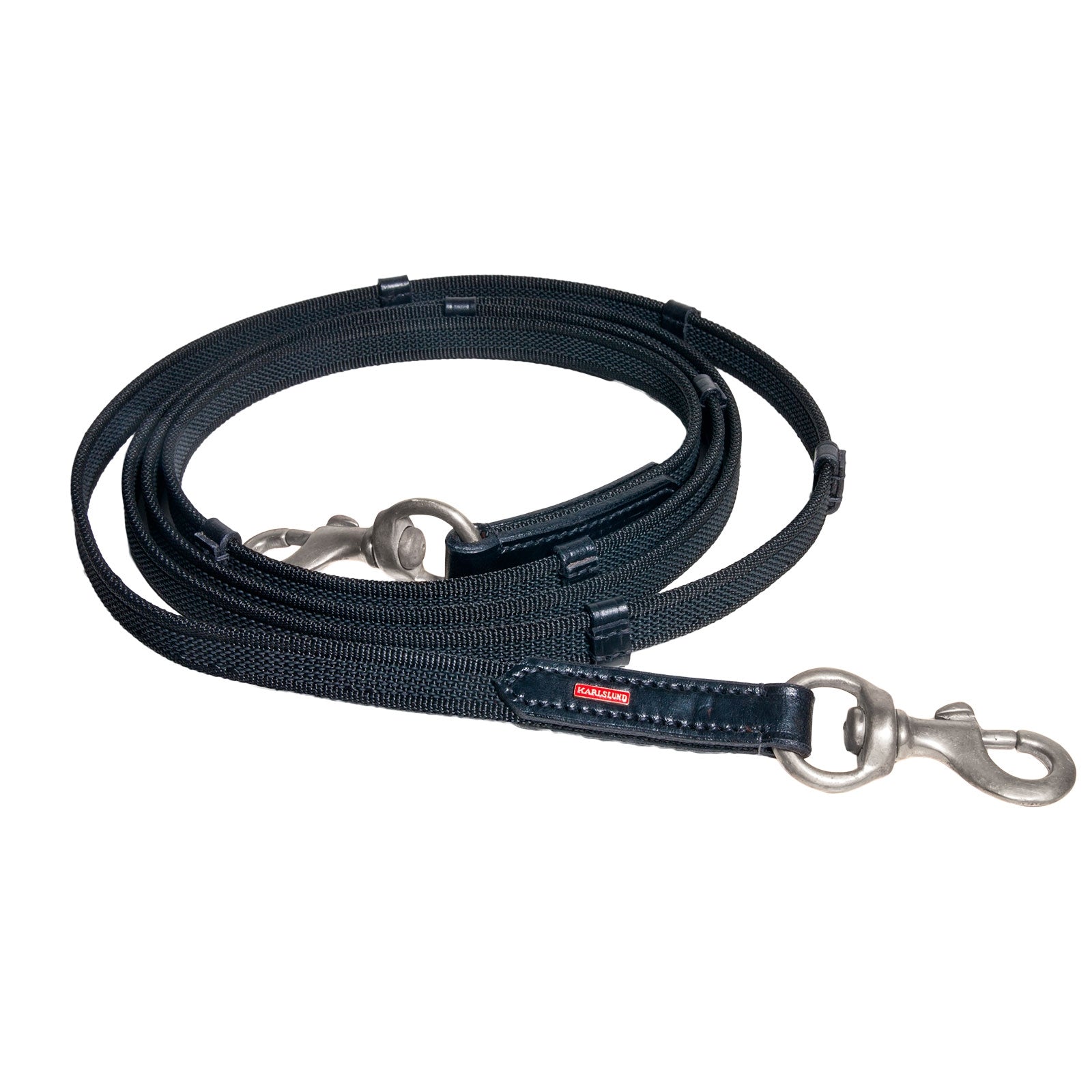 Karlslund Riendas de goma Supergrip Cabezadas de montar & Riendas