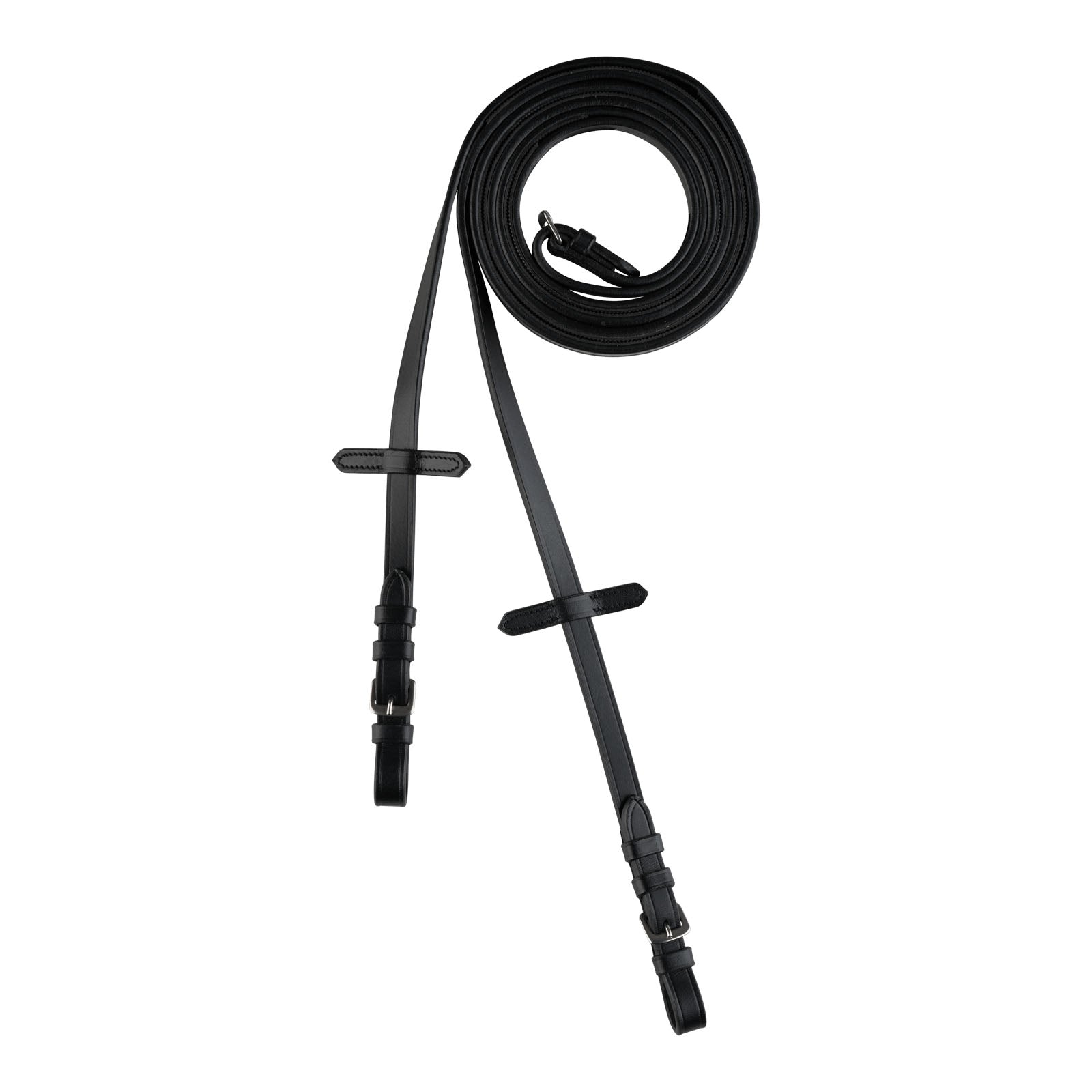 Horze Riendas Esbeltas con Goma Dentro Cabezadas de montar & Riendas