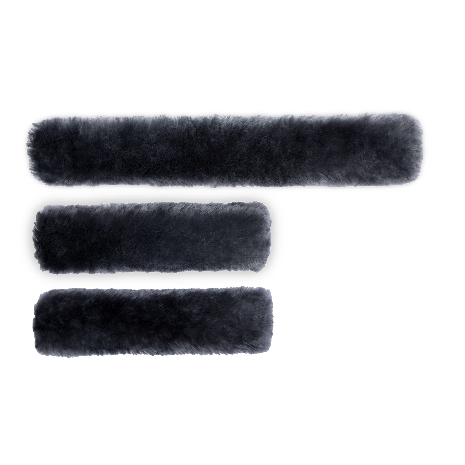 Horze Conjunto Protector de Pechopetral Piel de Cordero Harleigh (3 piezas) Cabezadas de montar & Riendas