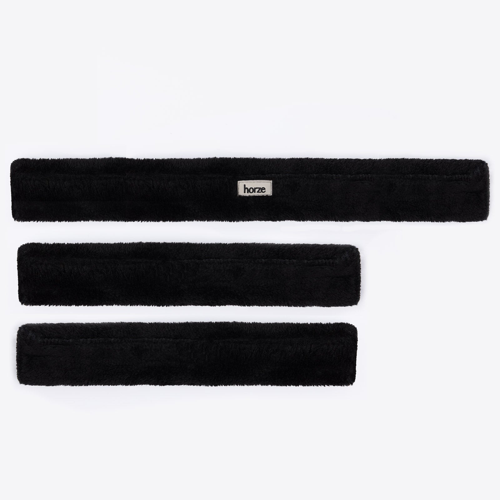 Horze Narvik Faux Fur Breast Plate Set (3pcs.) Bridles & Reins