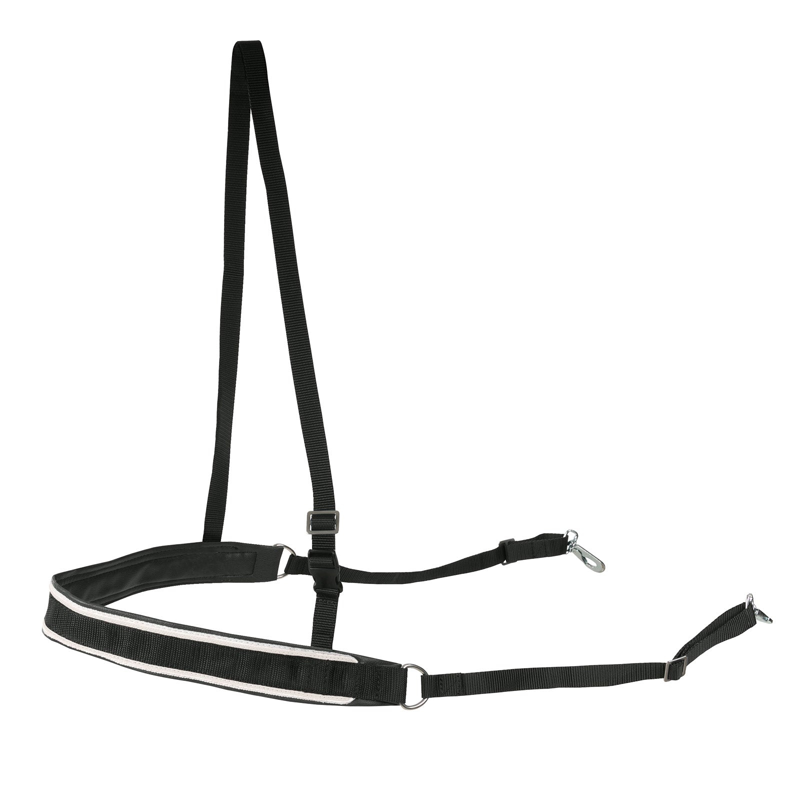 Finntack Pro Wide Nylon Breast Collar with Piping Racing Tack