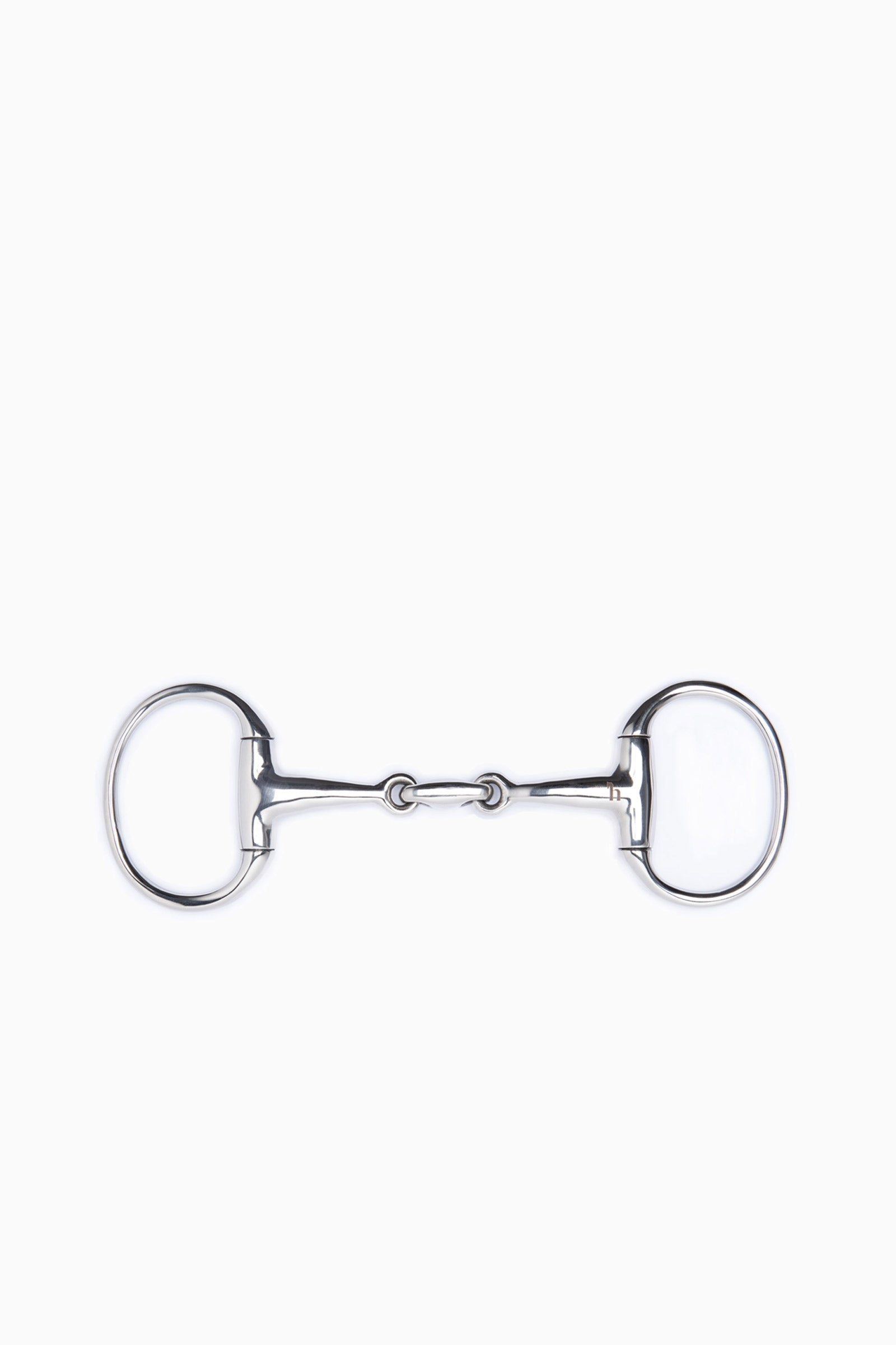 Horze Double-Jointed Eggbutt Bit, 16mm Horse Bits