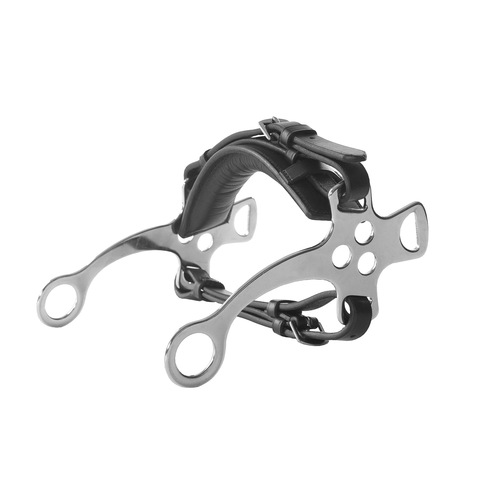 Horze Bocado Hackamore de Cuero Horze Filetes y Bocados