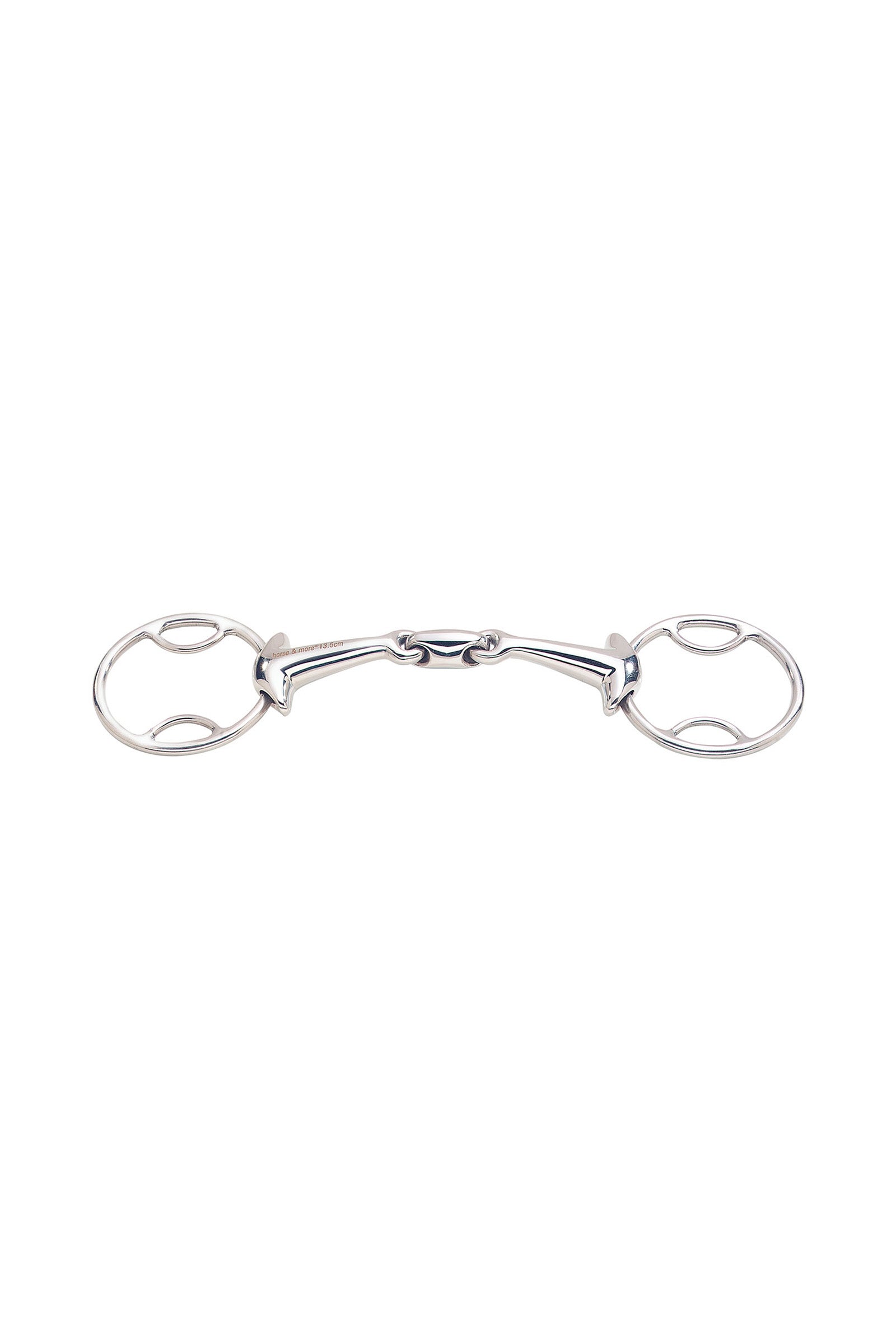 Sprenger Max-Control filete 3 tipos, acero inoxidable, bloqueo, doble partido, 16 mm Filetes y Bocados