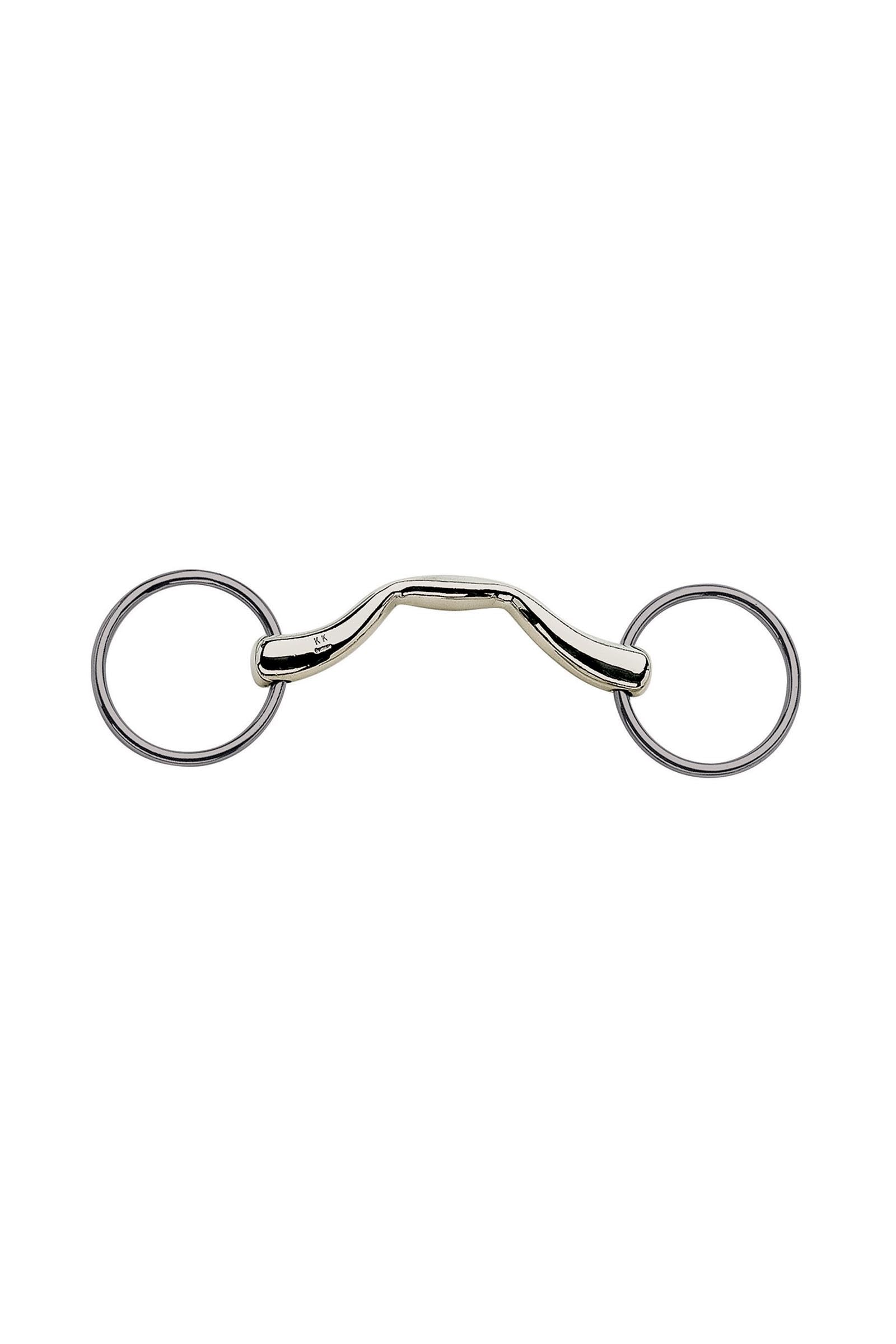 Sprenger KK bocado correctivo, recto con paso de lengua, 18 mm, Sensogan Filetes y Bocados