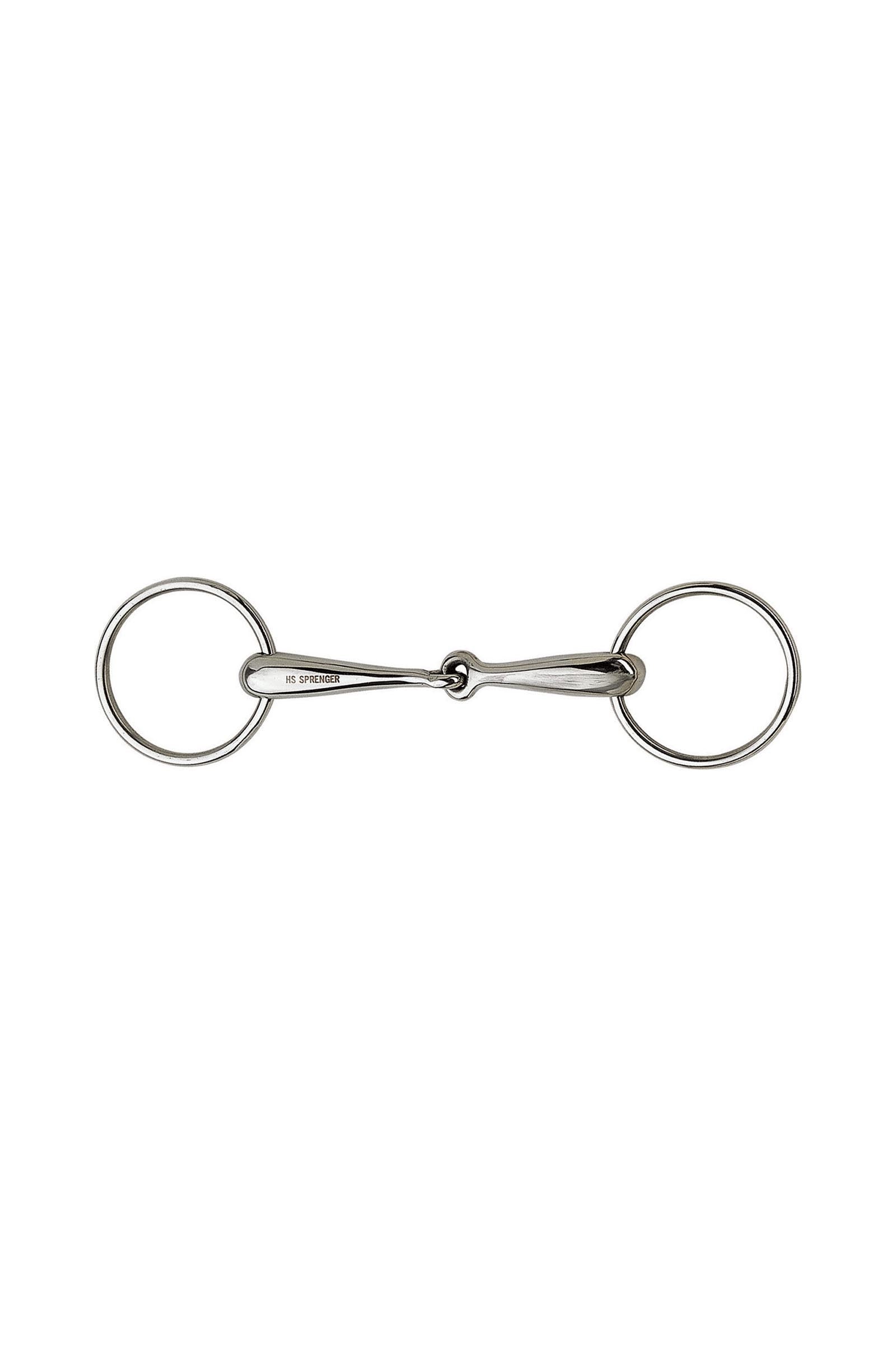 Sprenger Loose Ring Snaffle Bit, Single Jt. 18 mm, Stainless St. Horse Bits