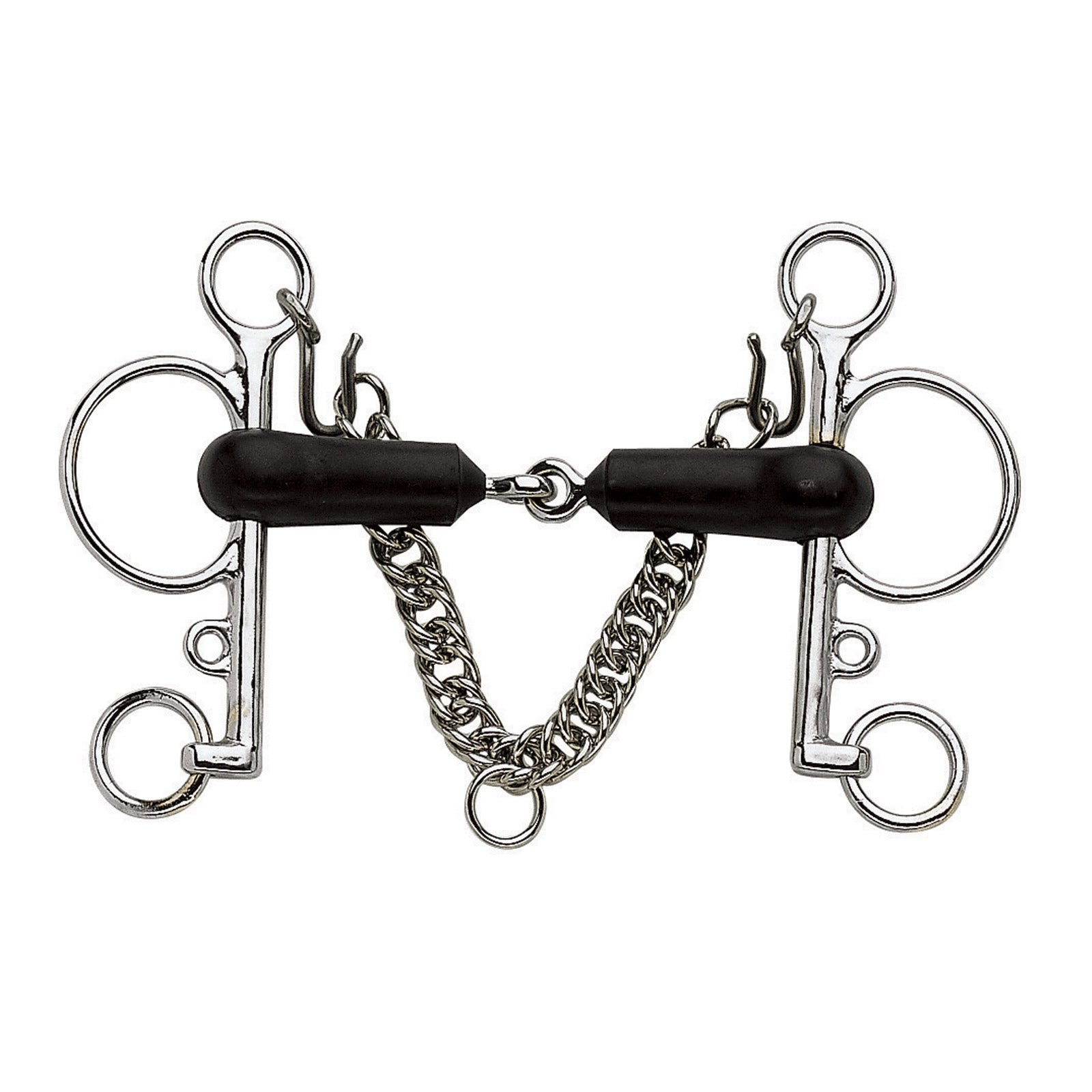 Sprenger Pelham de Goma flexible, partido Filetes y Bocados