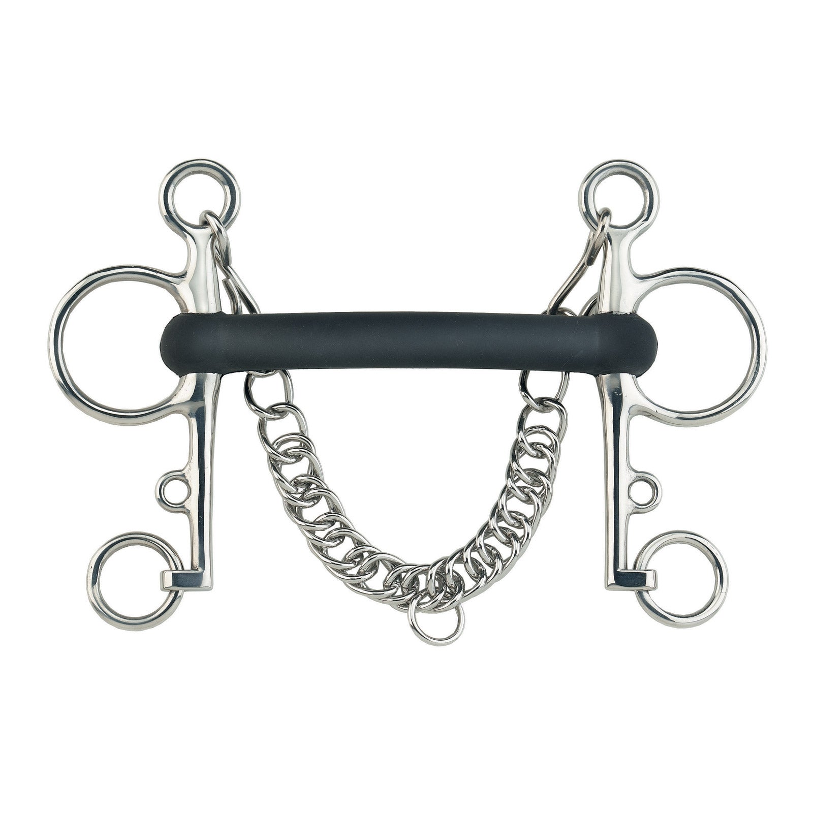 Sprenger Pelham de Goma flexible, acero inoxidable Filetes y Bocados