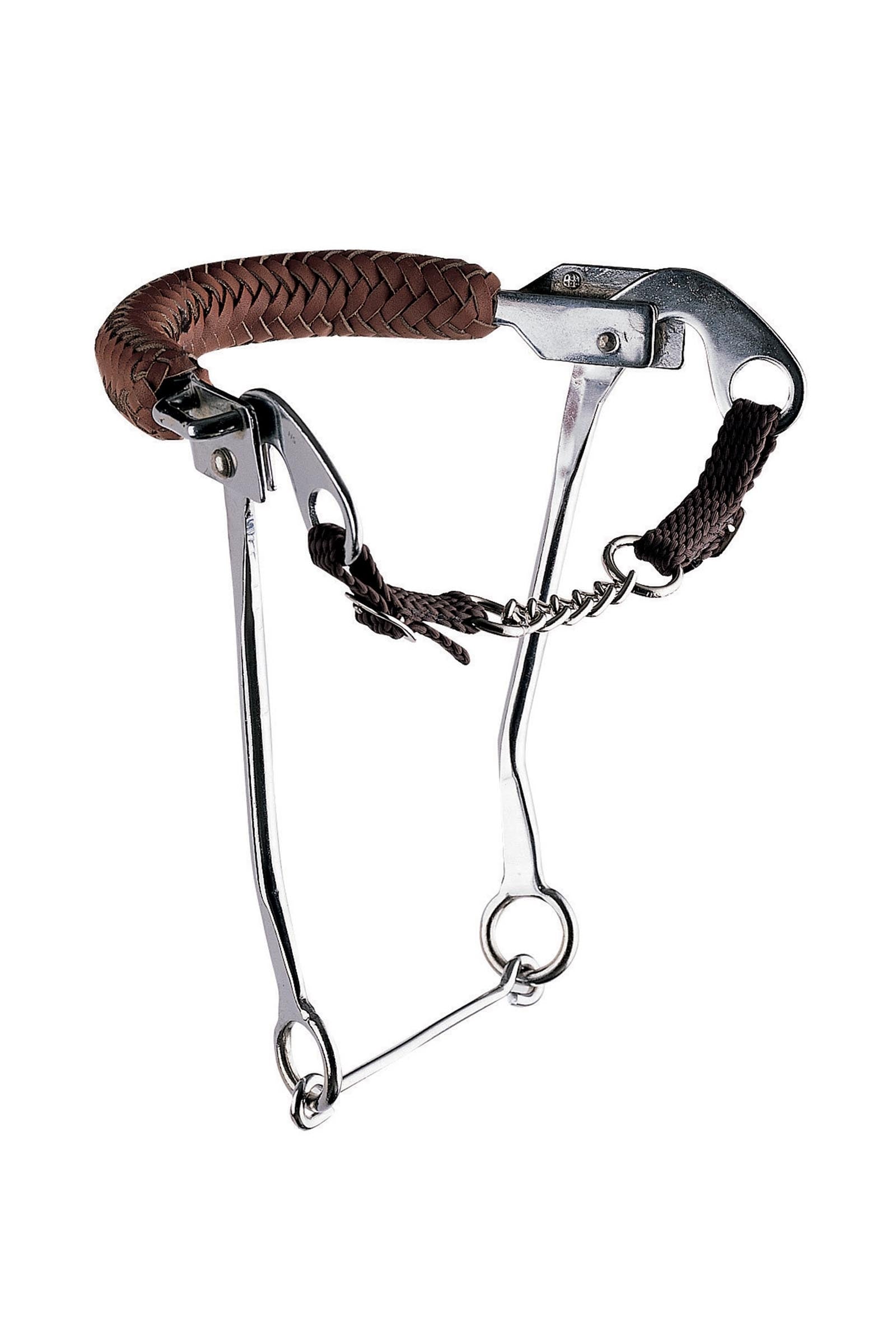 Sprenger hackamore con cadena, acero inoxidable patas 35 cm Filetes y Bocados