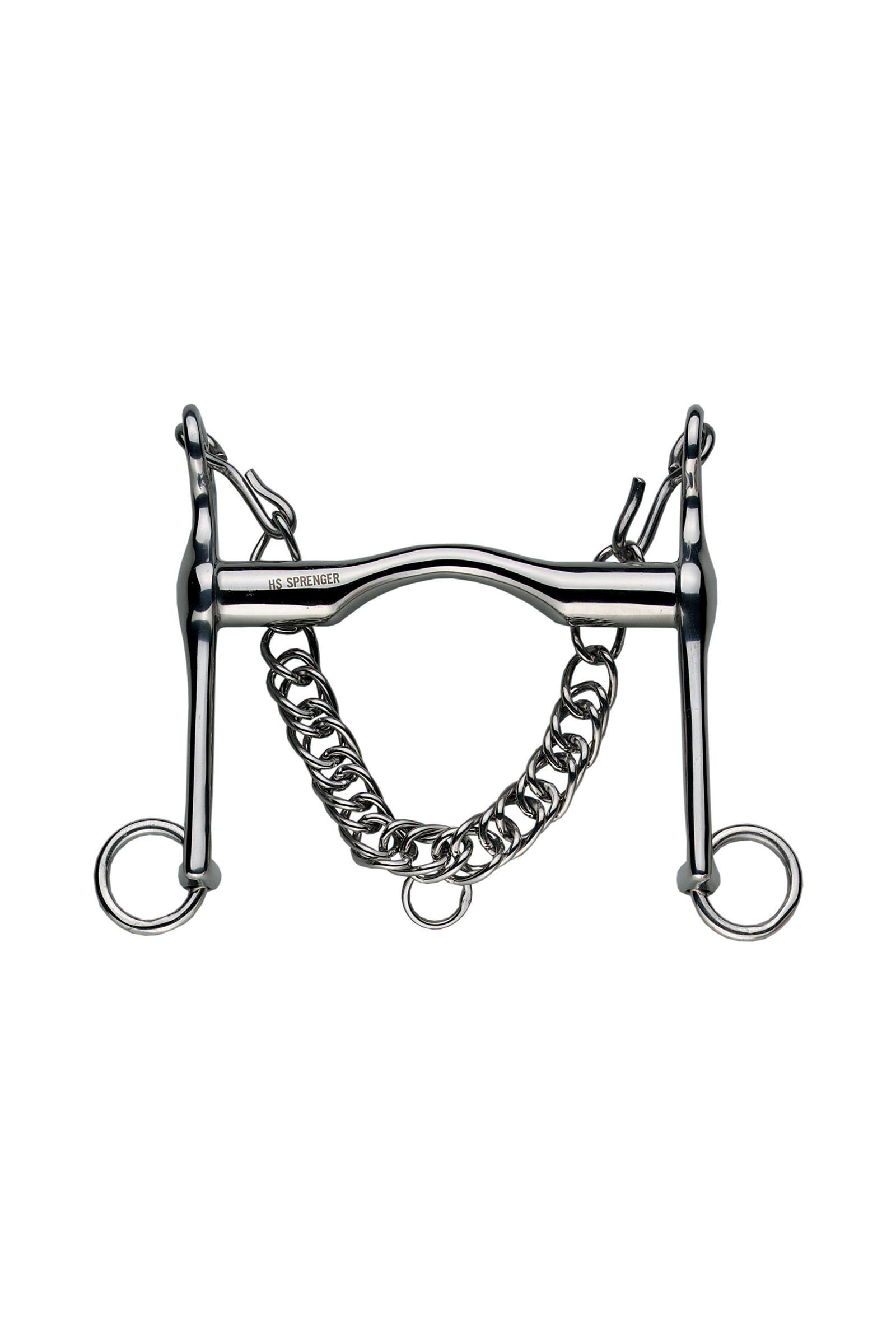 Sprenger bocado de doma FC, 16 mm, acero inoxidable Filetes y Bocados