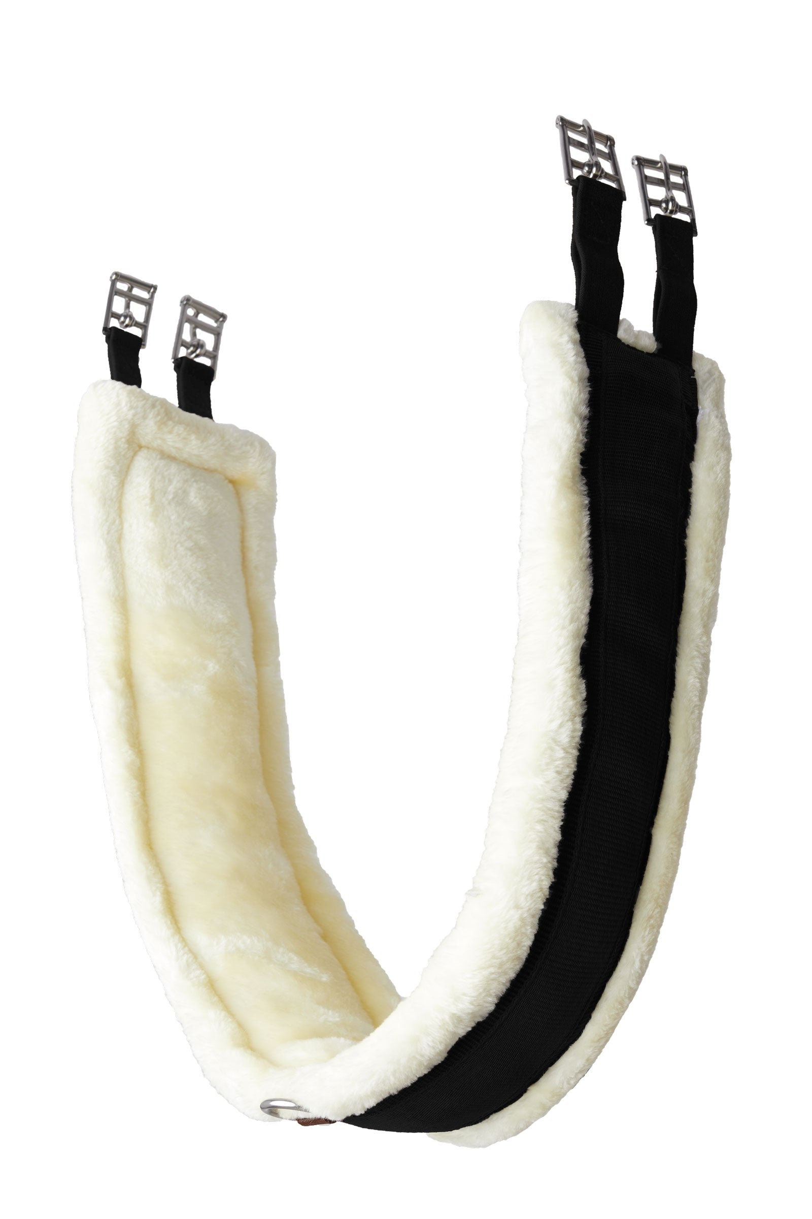 Horze Cincha Larga de Neopreno con Piel Sintético Fijado Kyiv Monturas & Cinchas