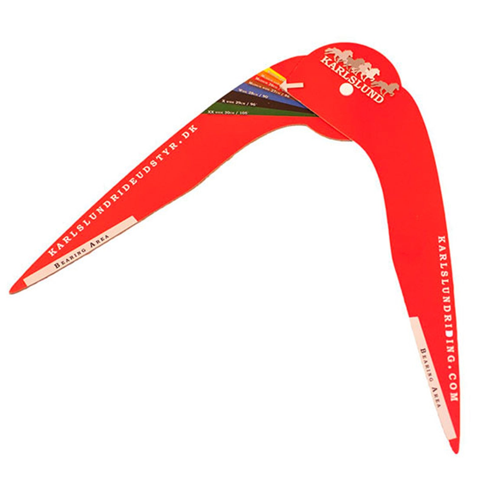 Karlslund Medidor de ángulo de garganta Monturas & Cinchas