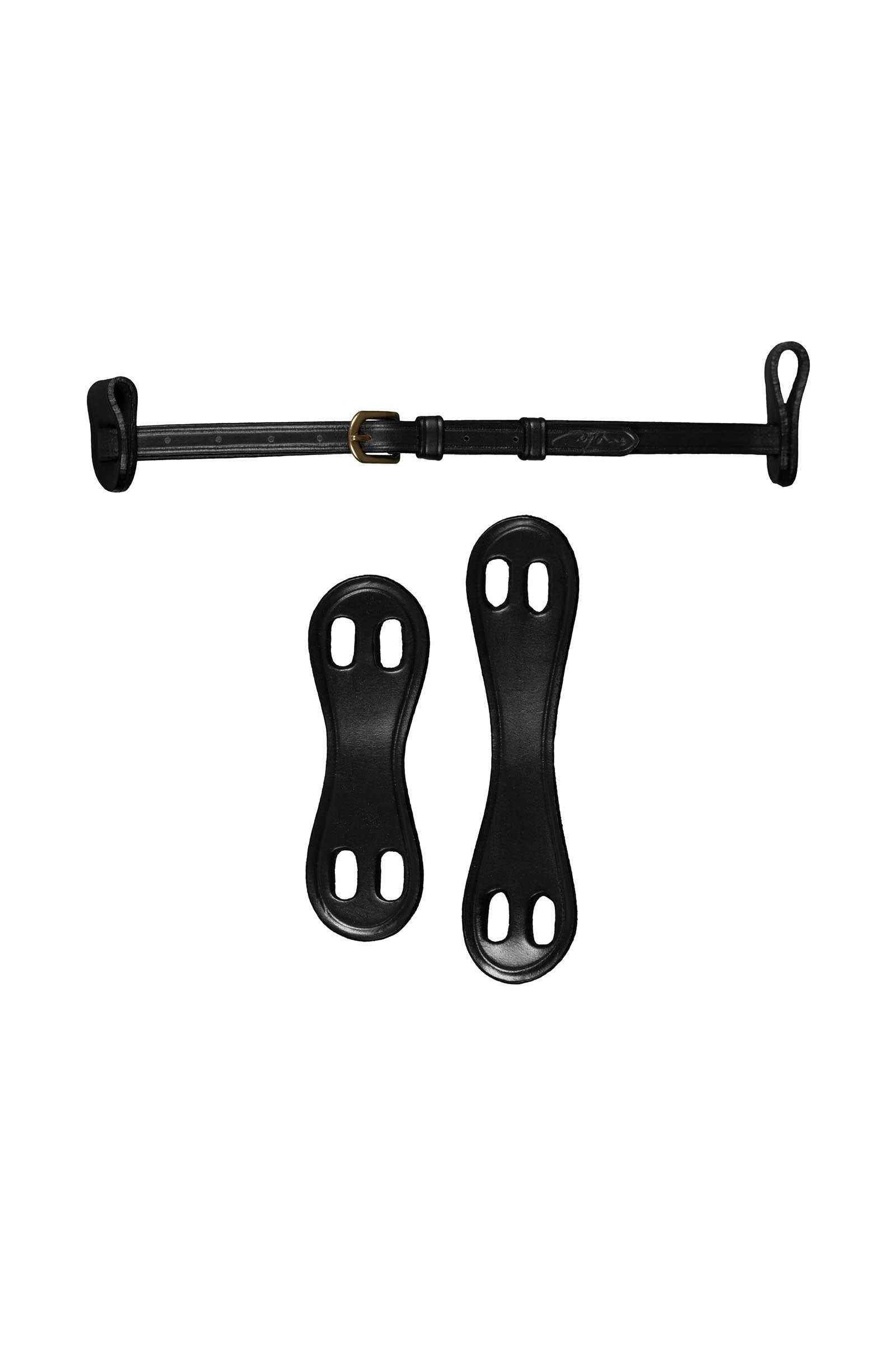 Dy'on D Collection correa de cierrabocas (13 mm) con 2 presillas Cabezadas de montar & Riendas