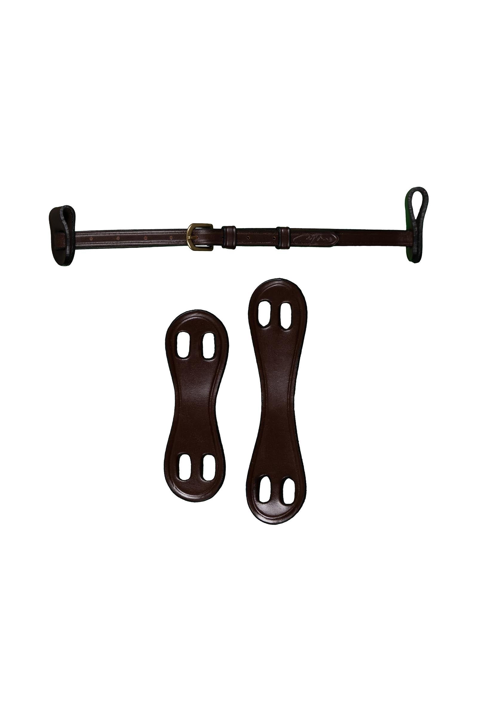 Dy'on D Collection correa de cierrabocas (13 mm) con 2 presillas Cabezadas de montar & Riendas