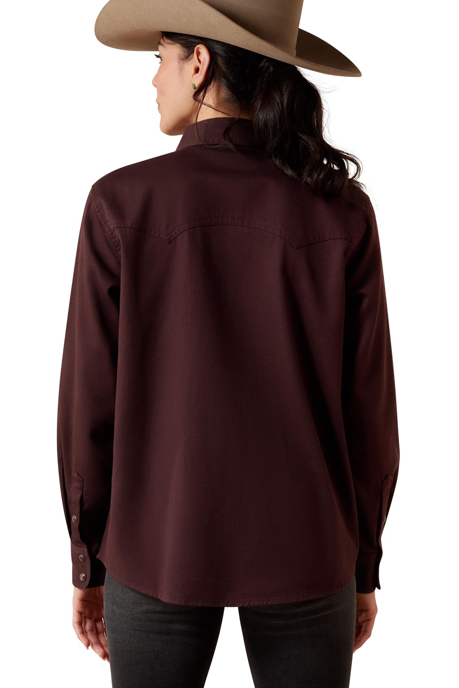 Ariat Womens Earthbound Western Snap Shirt Women’s Riding Clothing
