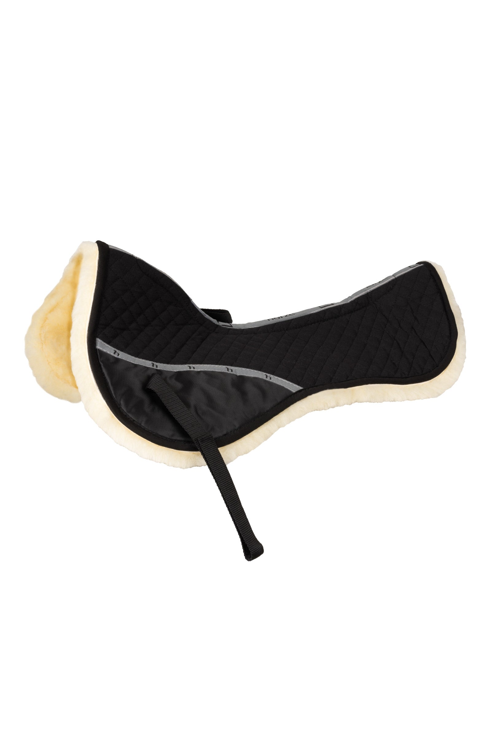 Horze Almohadilla Elevador de Piel de Cordero con Canal Dorsal Harleigh Mantillas