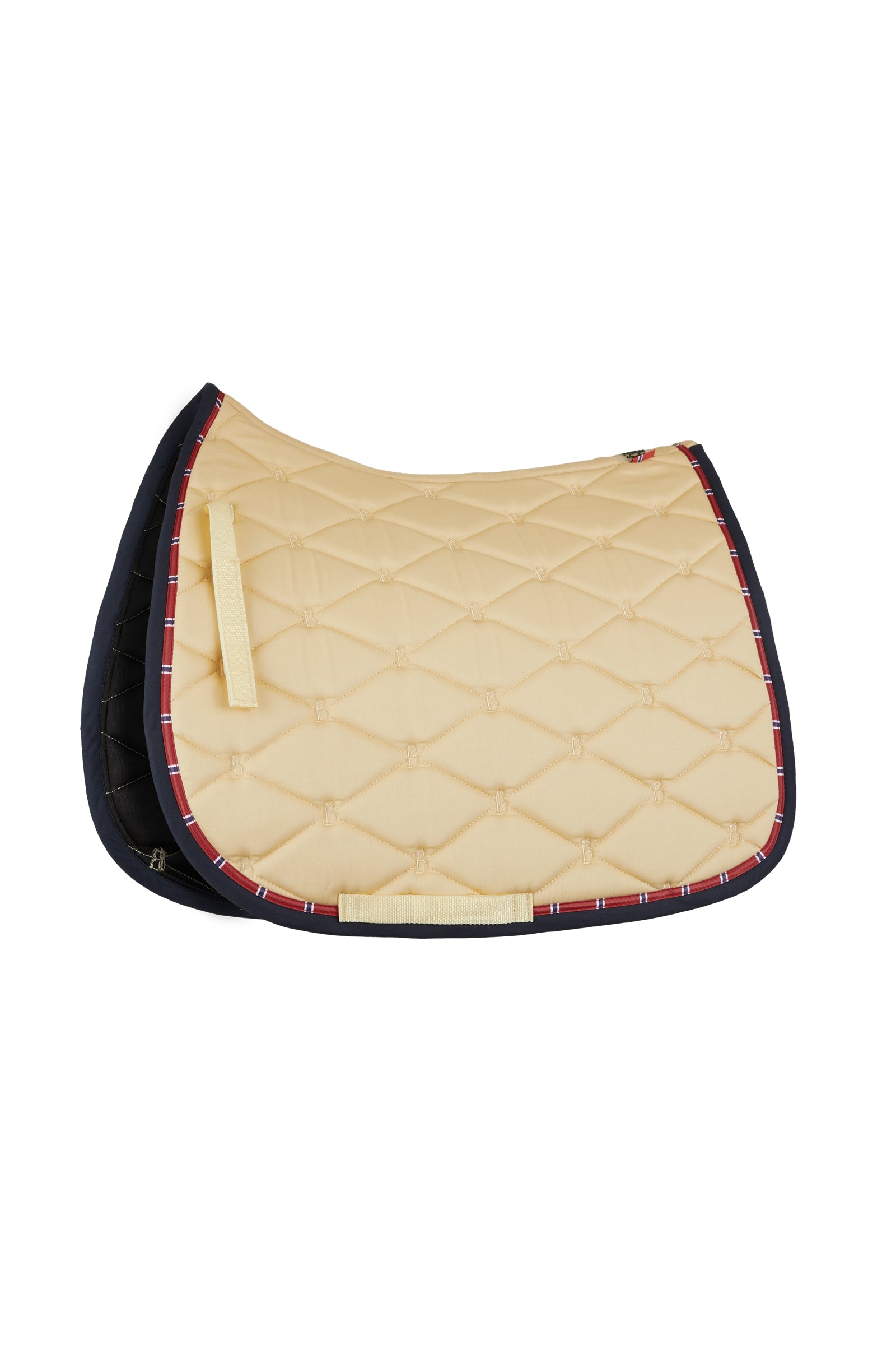 B Vertigo Amory All Purpose Saddle Pad with Monogram Embroidery Saddle Pads