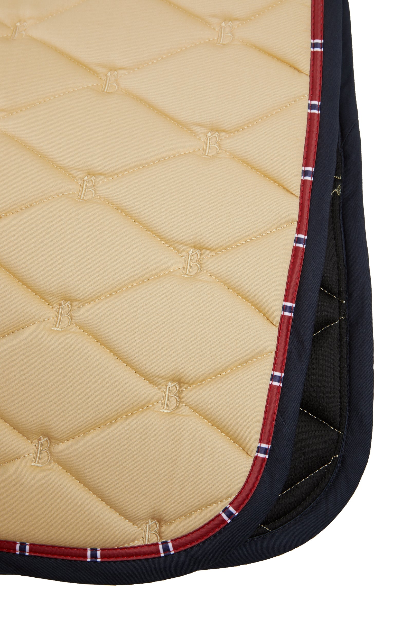 B Vertigo Amory All Purpose Saddle Pad with Monogram Embroidery Saddle Pads