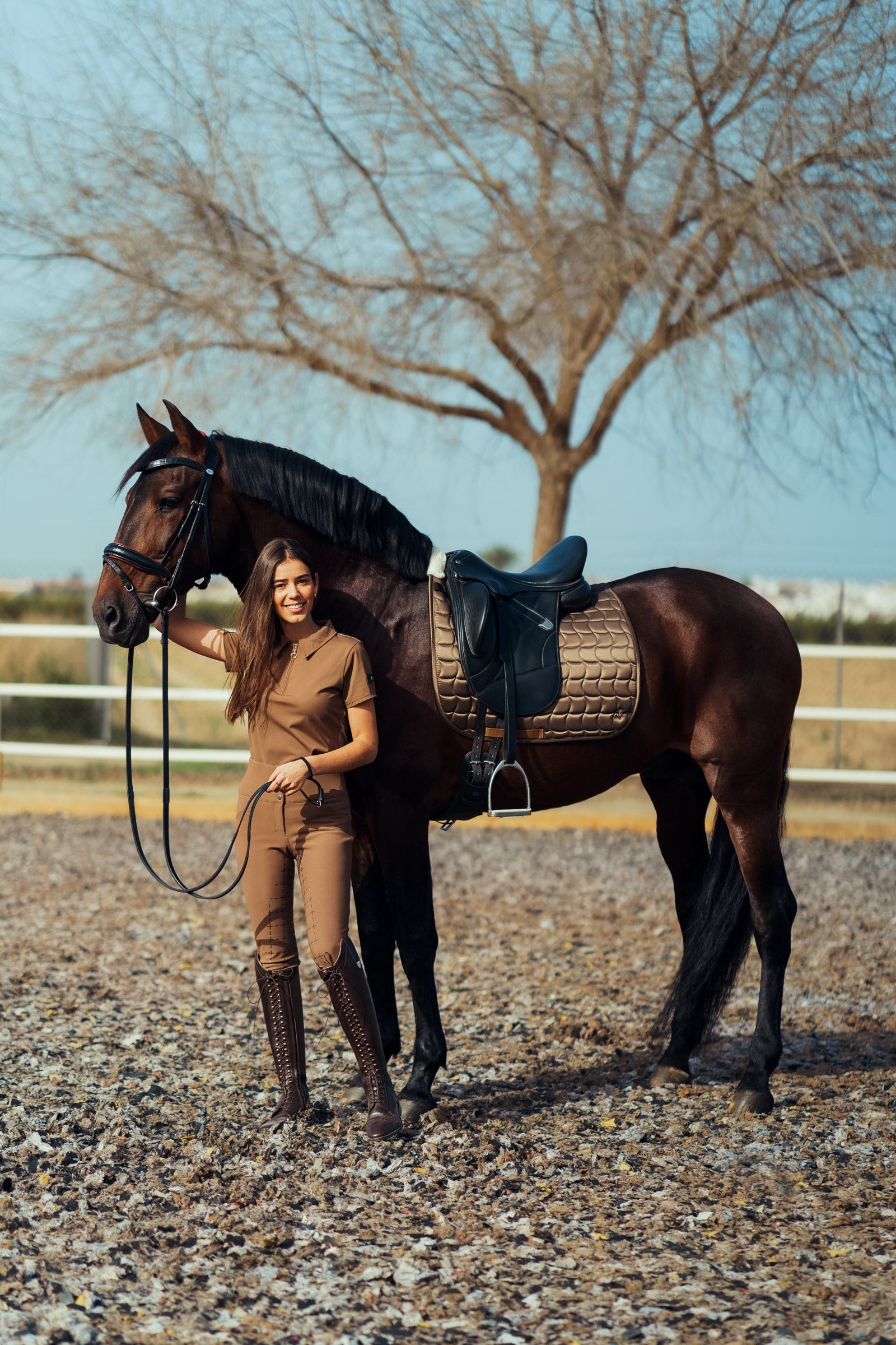 Horze Houston Dressage Saddle Pad Saddle Pads
