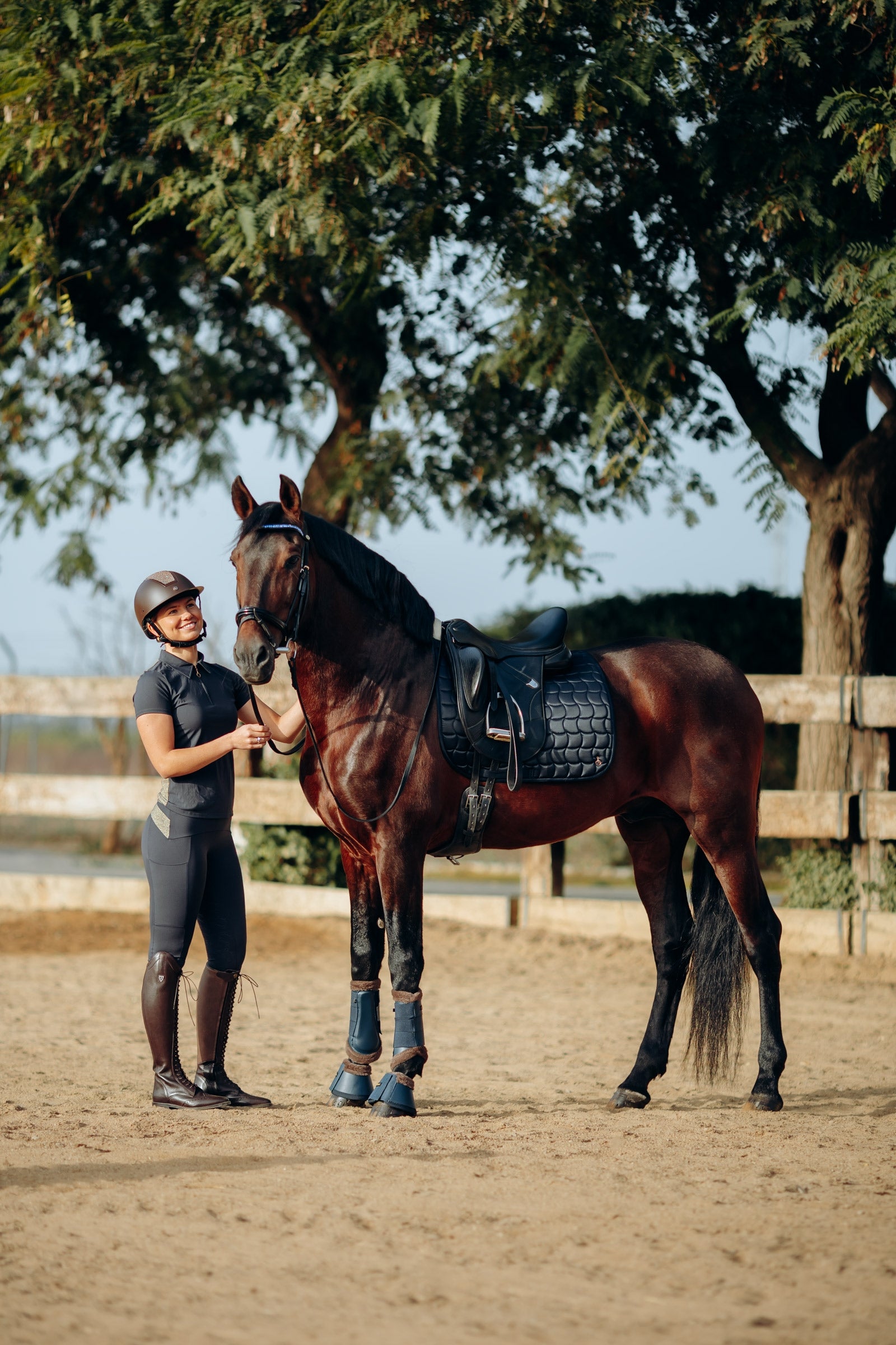 Horze Houston Dressage Saddle Pad Saddle Pads