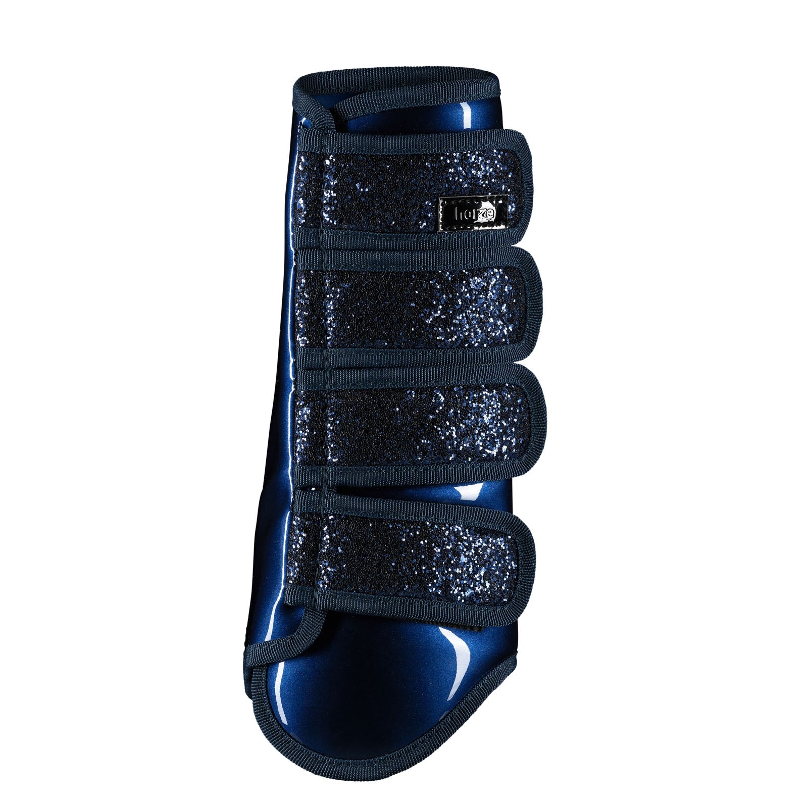 Horze Brushing Boots with Glitter Leg Protection & Hoof Protection for Horses