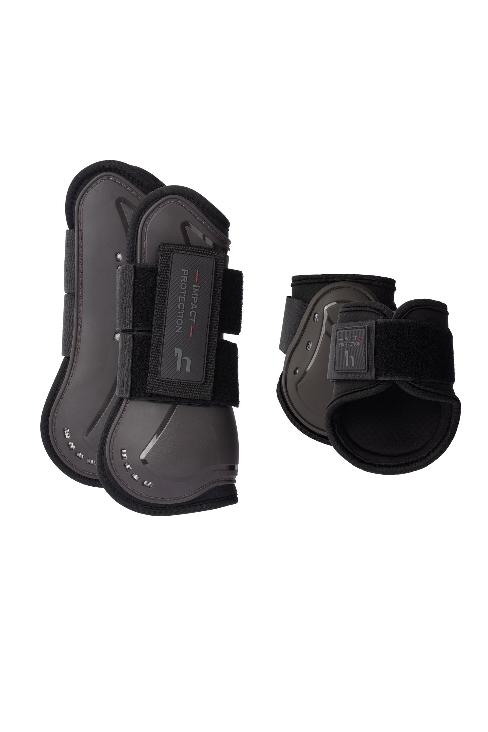 Horze Conjunto de Protectores de Tendones y Menudillos Armour Leg Protection & Hoof Protection for Horses