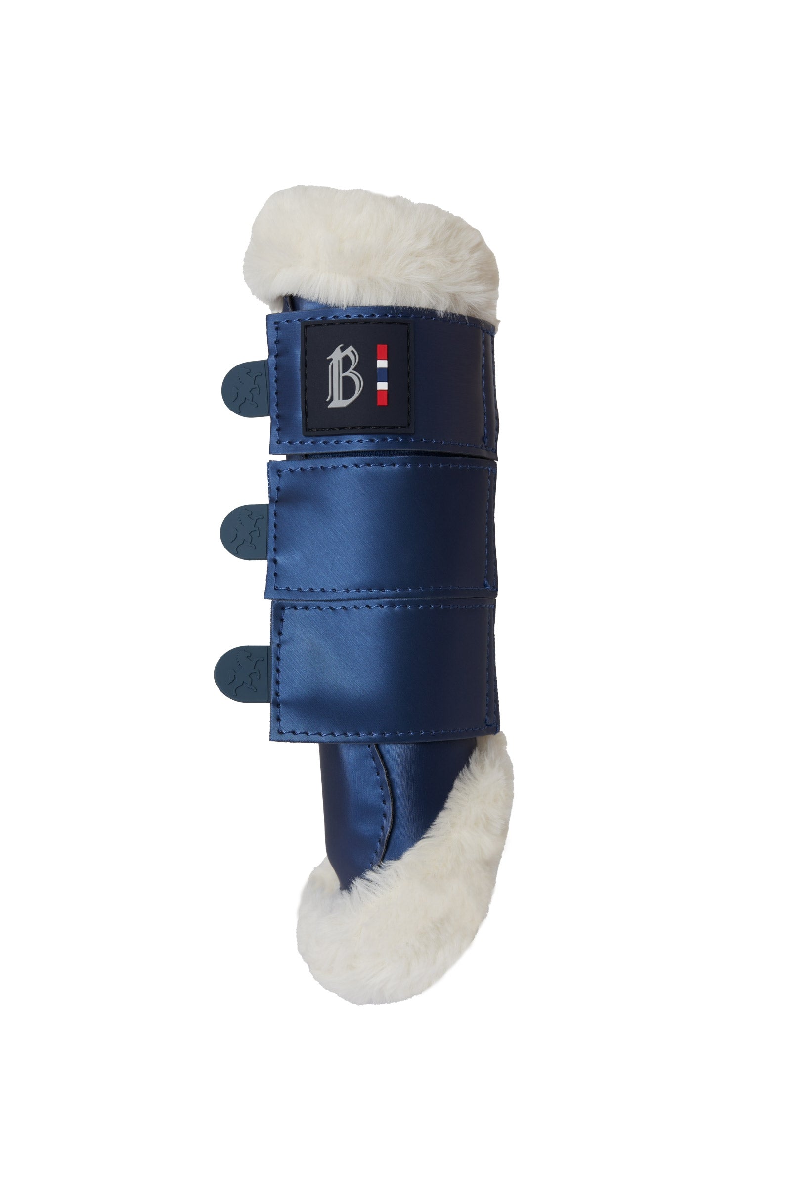 B Vertigo Drew Brushing Boots wit Faux Fur Lining Leg Protection & Hoof Protection for Horses