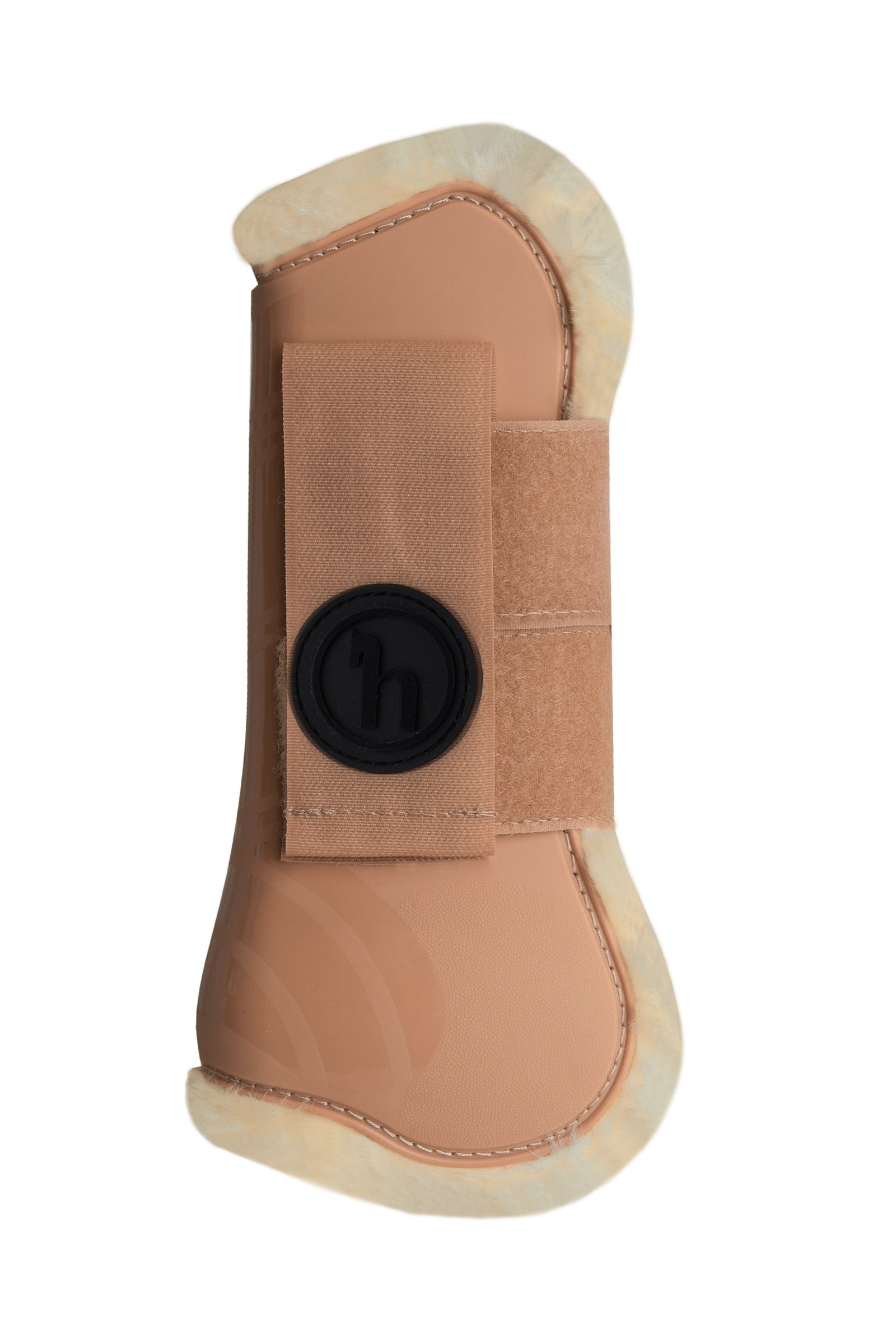 Horze Caliber Tendon Boots with Faux Fur Lining Leg Protection & Hoof Protection for Horses