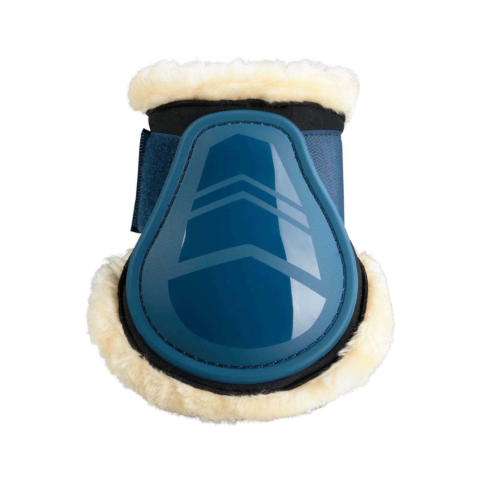 Horze Caliber Fetlock Boots with Faux Fur Lining Leg Protection & Hoof Protection for Horses