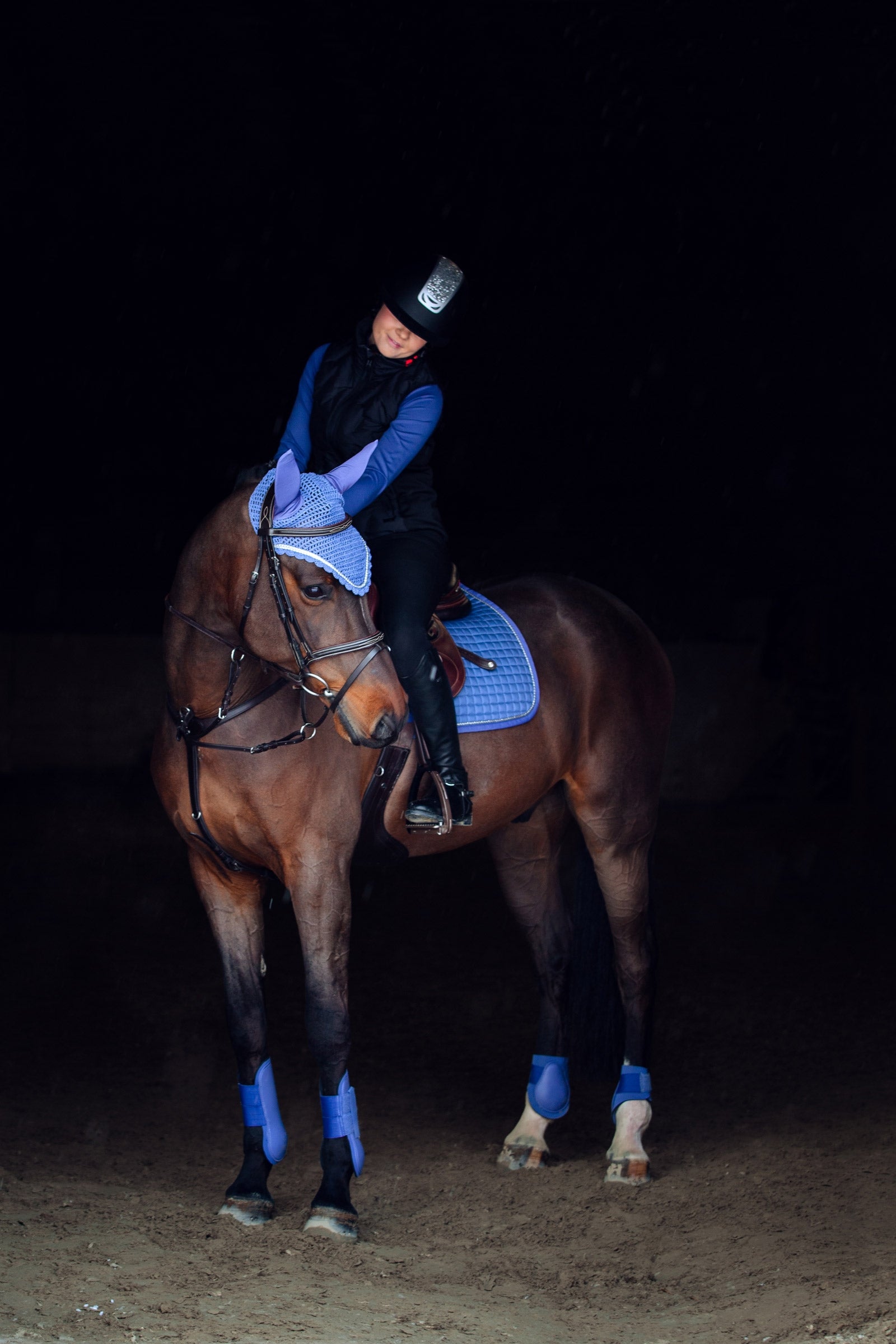 Horze Chicago Fetlock Boots Leg Protection & Hoof Protection for Horses