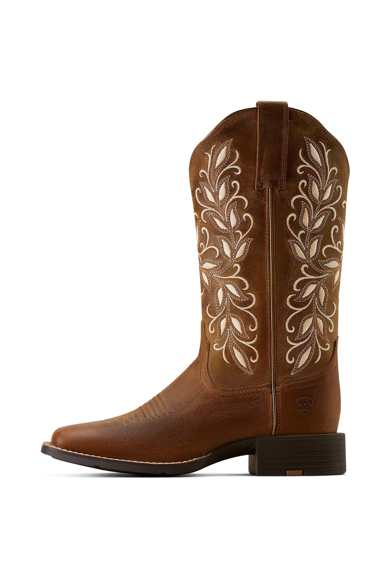 Ariat Women's Round Up Holly Wide Square Toe Western Boots Riding Boots & Riding Shoes