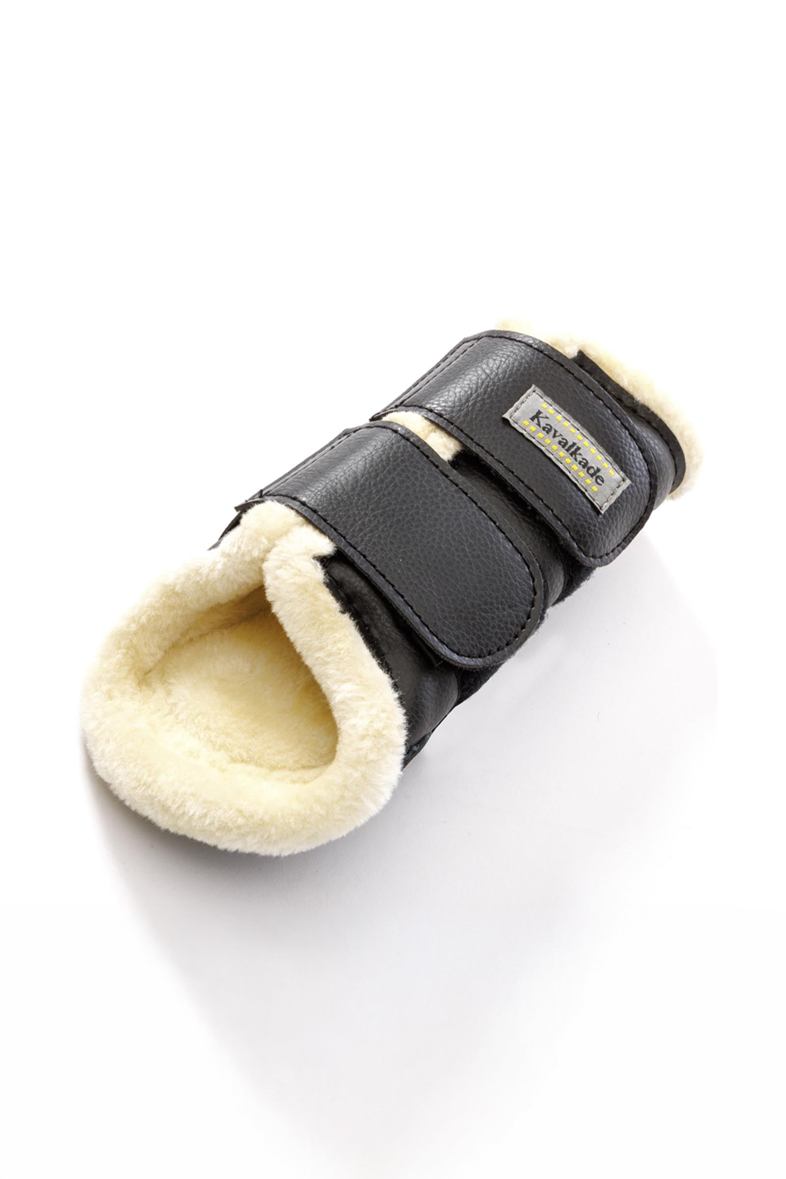 Kavalkade Anatomic Synthetic Leather Boots With Faux Fur Leg & Hoof Protection