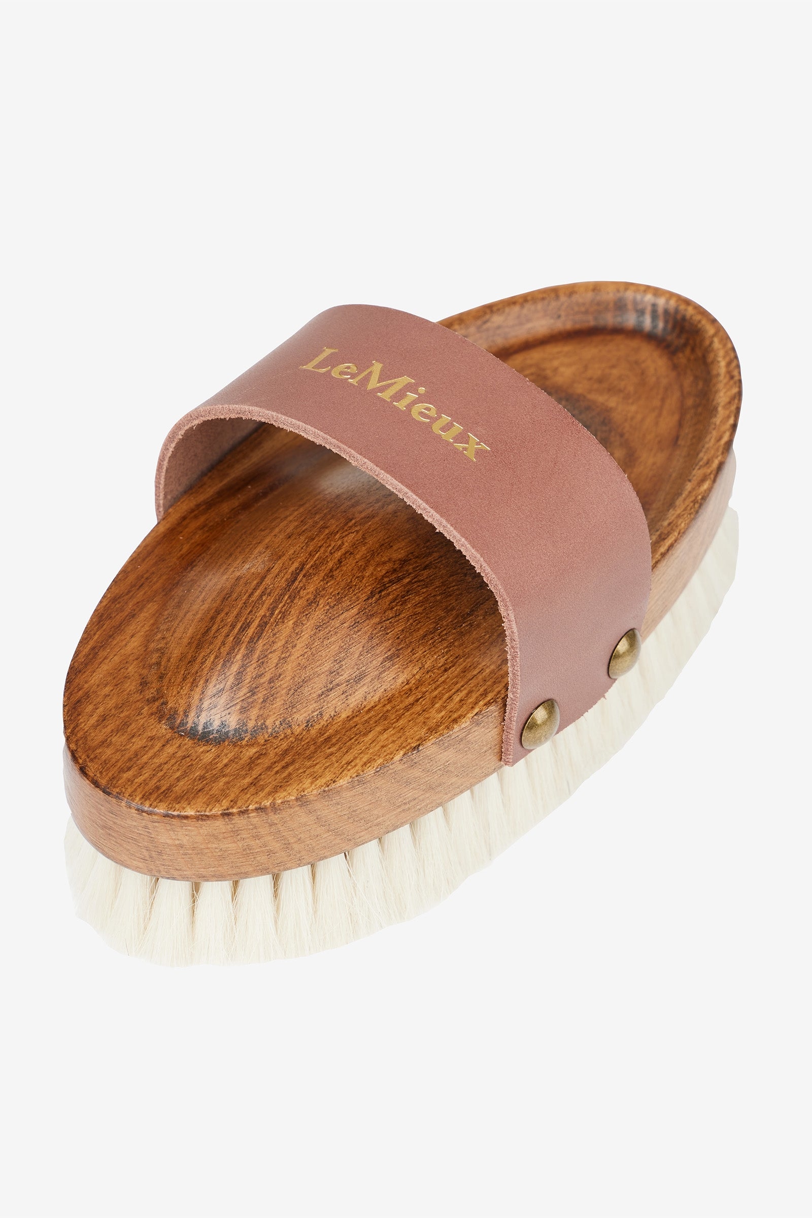 LeMieux Cepillo de pelo de cabra suave Artisan Suministros de Cepillado