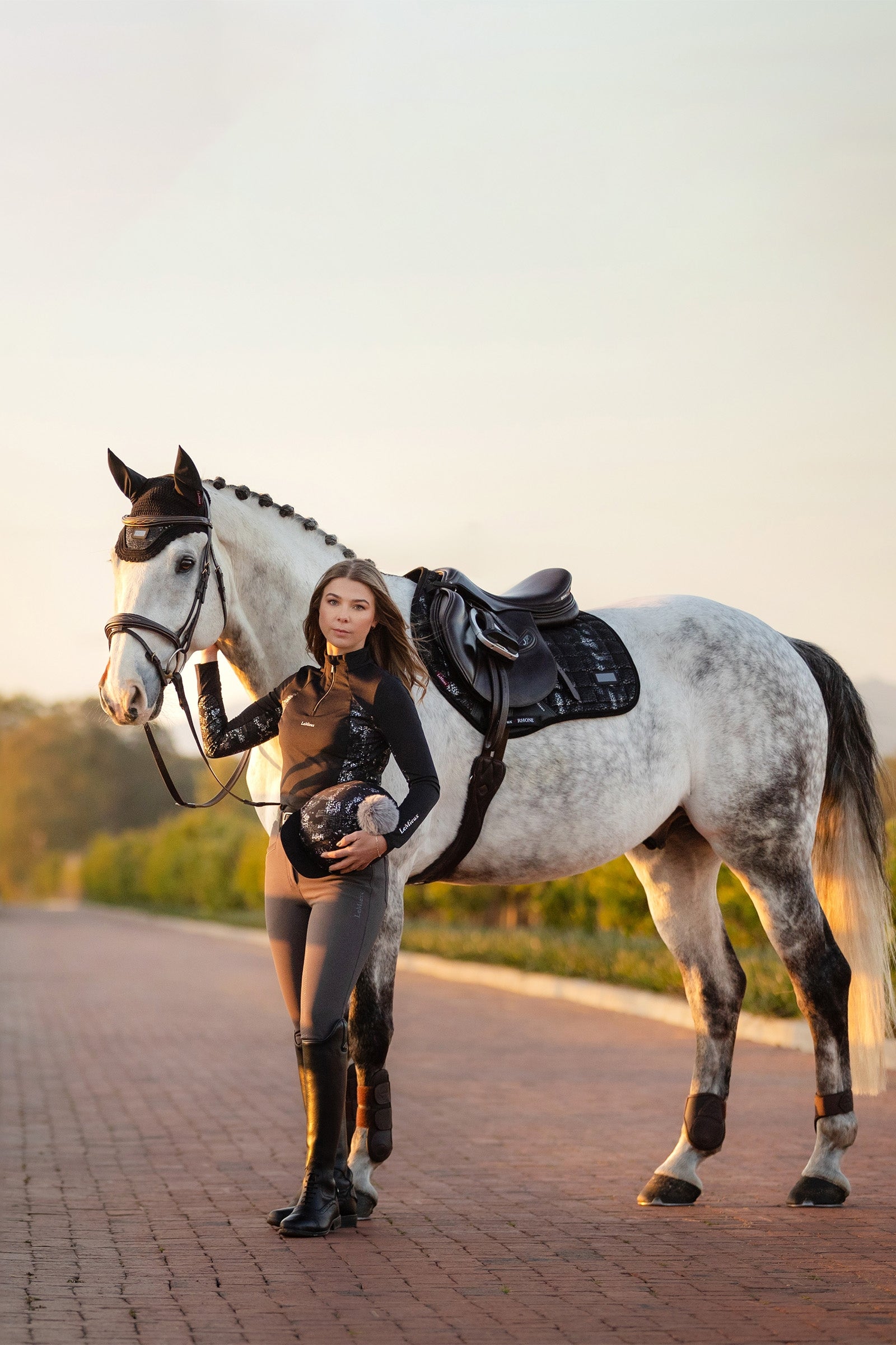 LeMieux Adour EuroJump Saddle Pad Square Saddle Pads