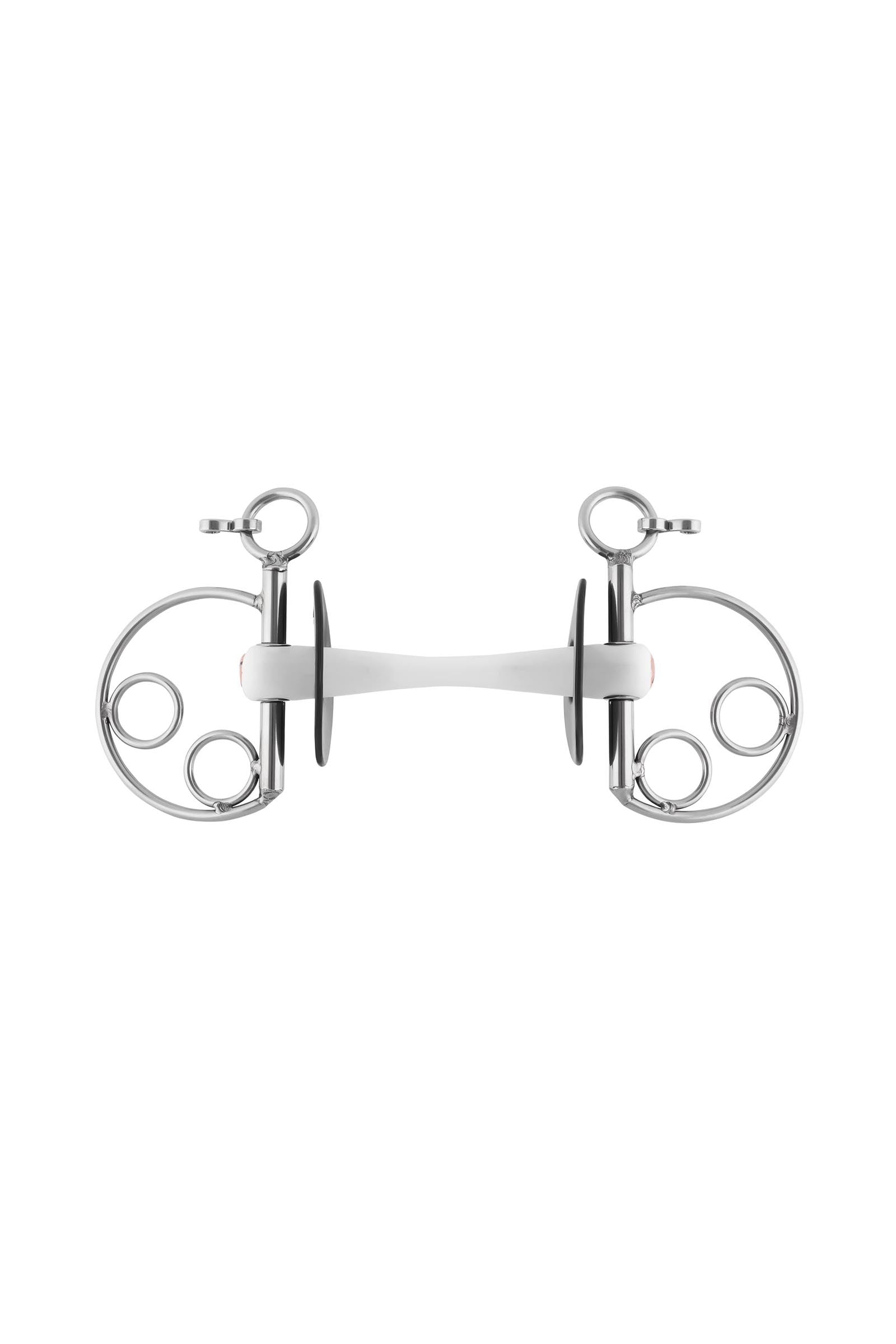 Sprenger Nathe RNF Snaffle, Mullen Mouth 20mm, Thermoplastic Horse Bits