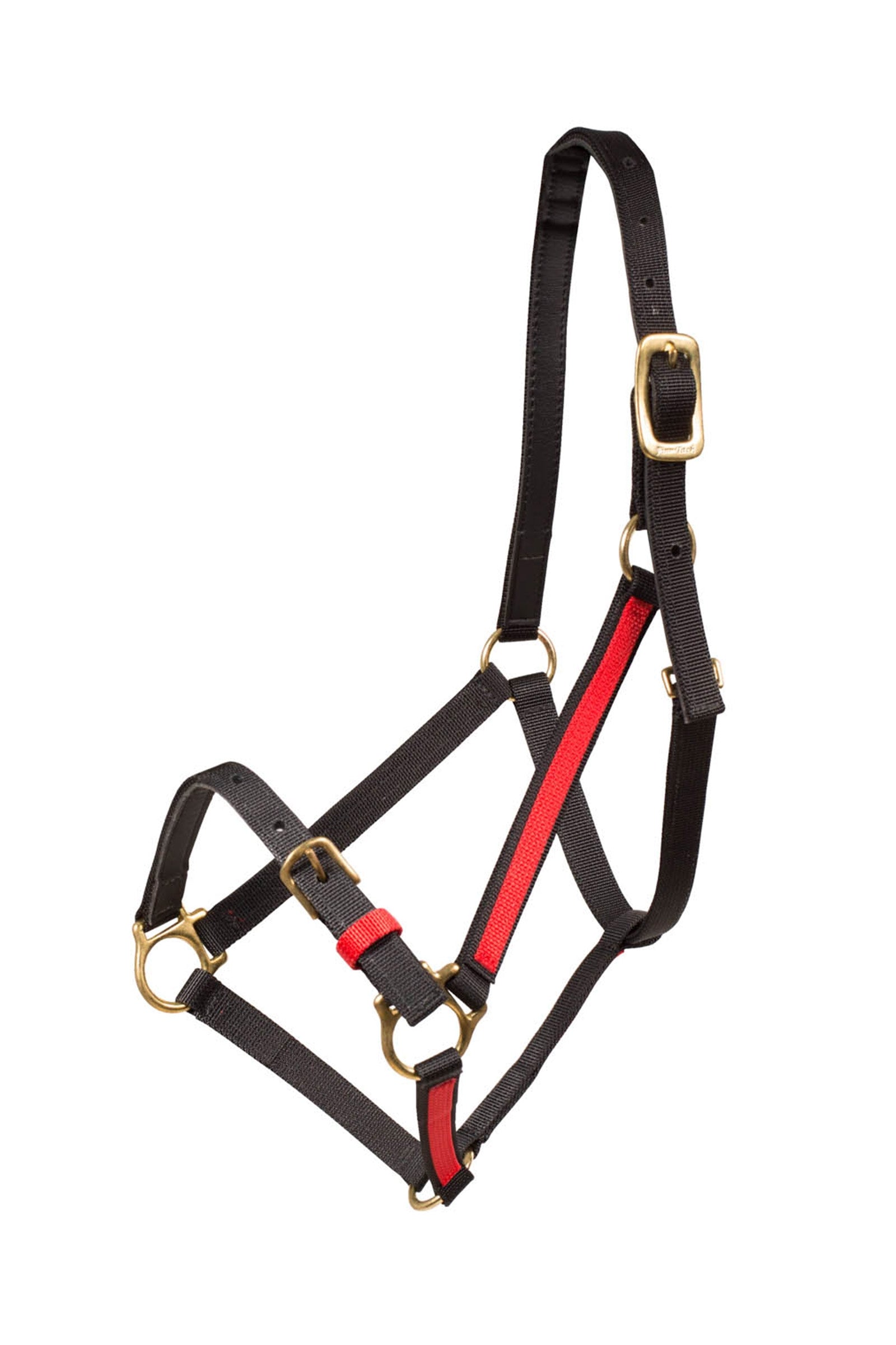 Finntack Cabestro Pro de nailon sintético Yankee con punta abierta Cabezadas de cuadra & Ramales