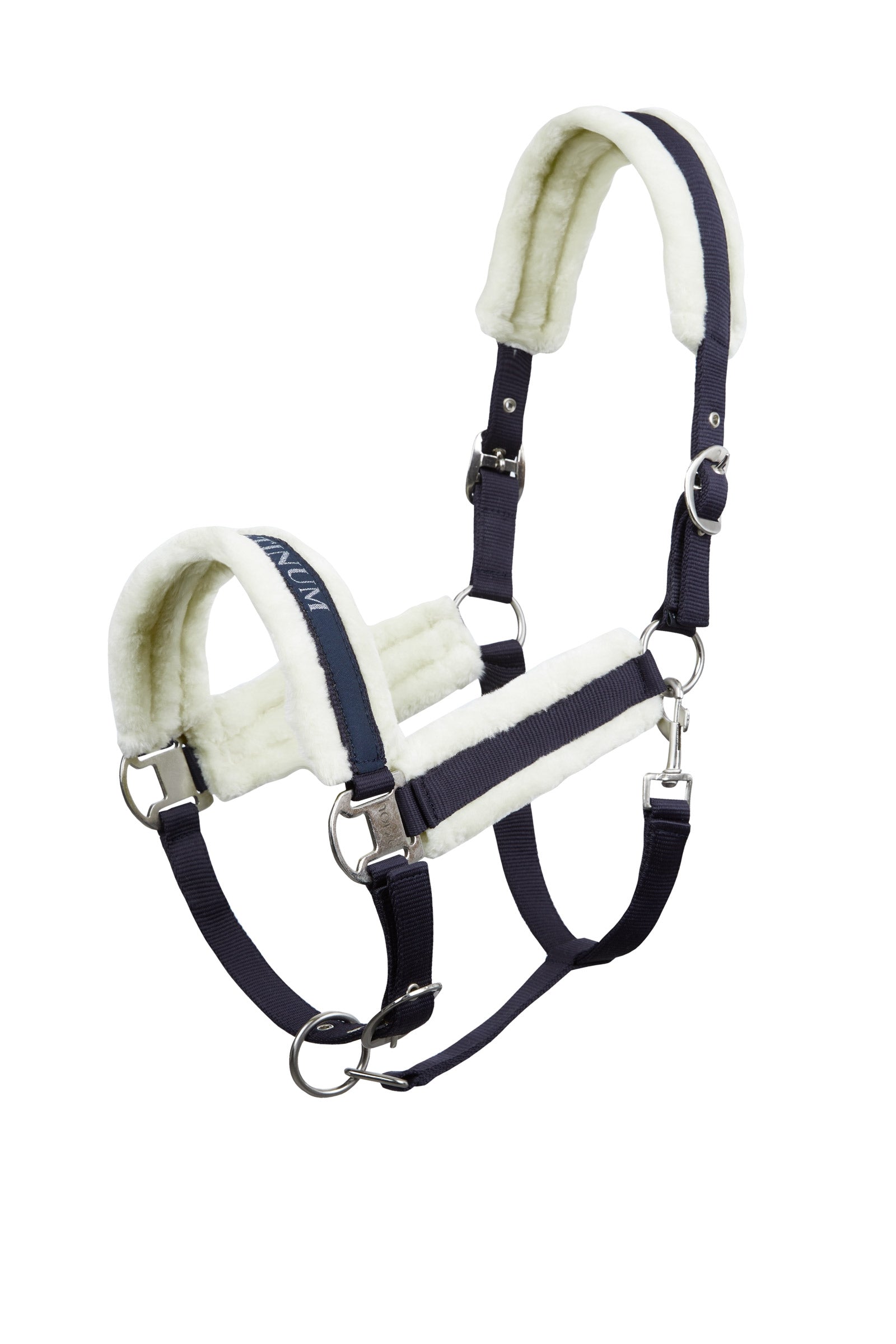 Horze Stanford Halter with Faux Fur Lining Halters & Leads