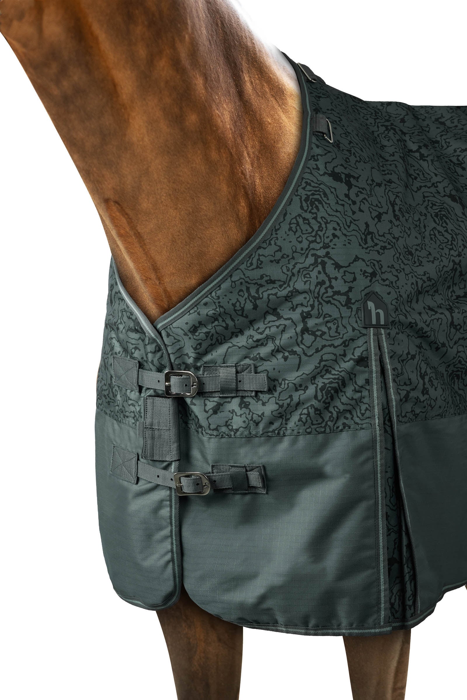 Horze Glasgow Rain Turnout Rug, 0g Horse Rugs