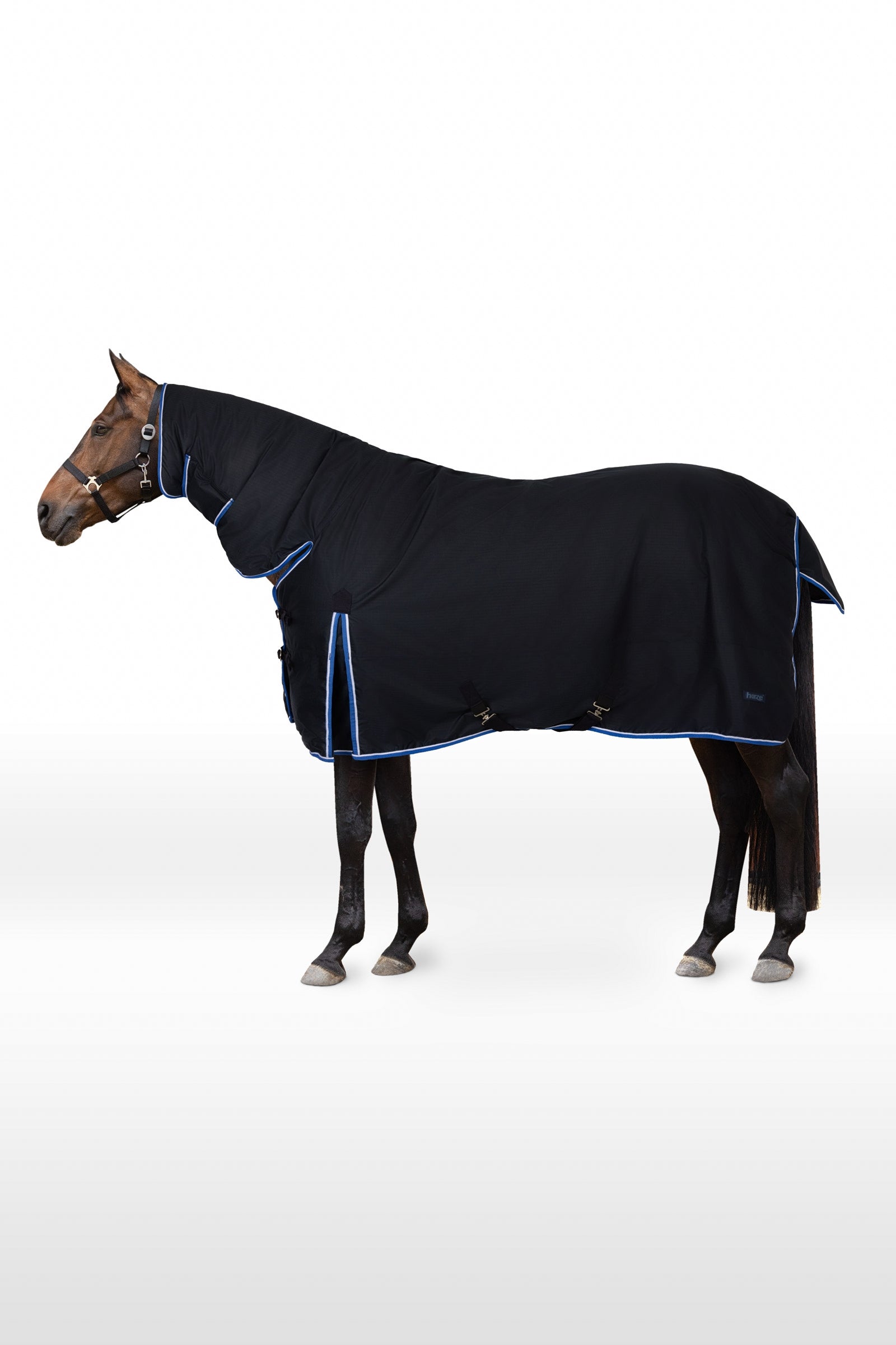 Horze Manta de Exterior con Cubre CuelloGlasgow, 400g Mantas Caballo
