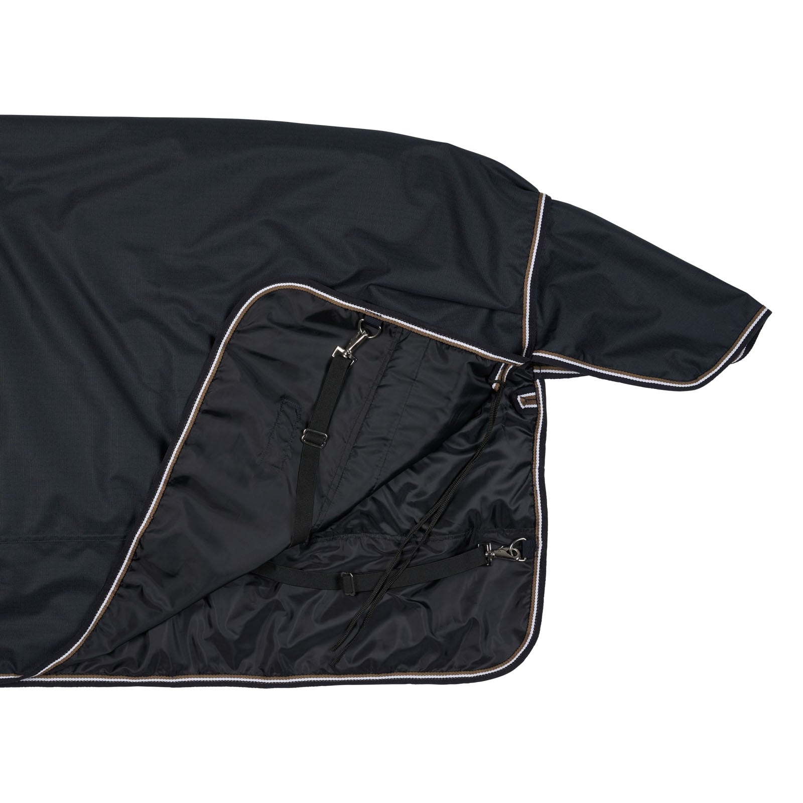 Horze Glasgow Full Neck Pony Turnout Rug, 100g Horse Rugs