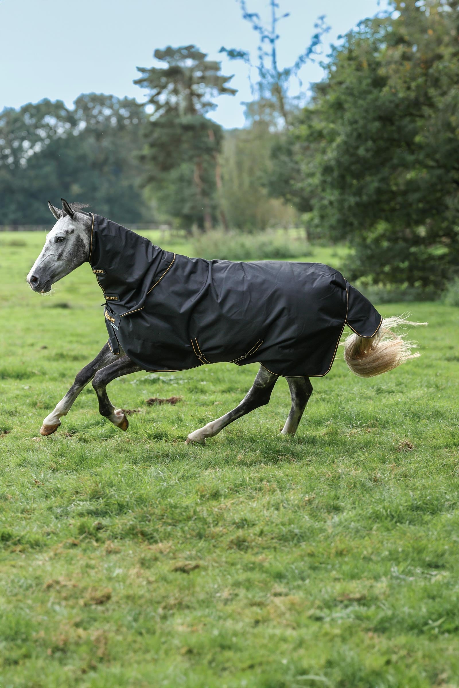 Bucas Irish Turnout Neck Piece, 0g Horse Rugs