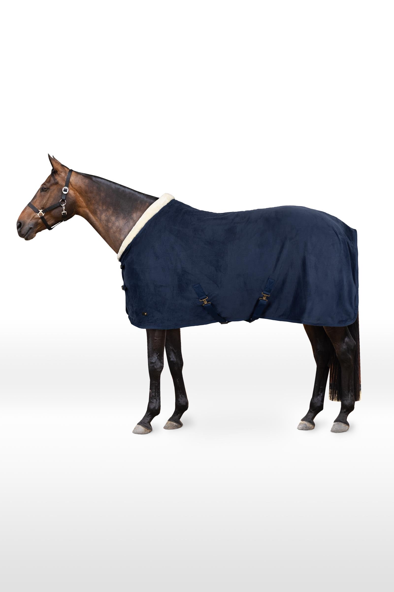 Horze Manta Polar con Cuello de Piel HorzeLincoln Mantas Caballo