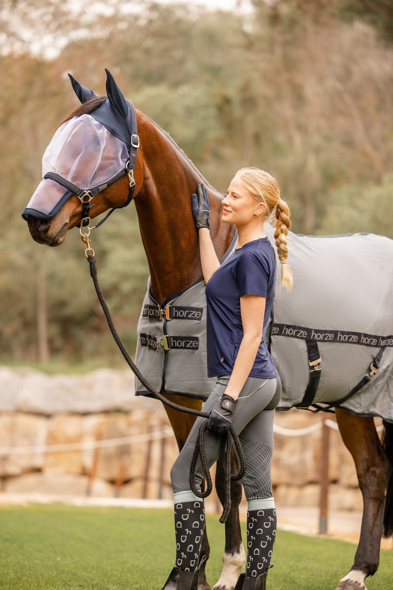 Horze Paso Fino Fly Rug with UV Protection Horse Rugs