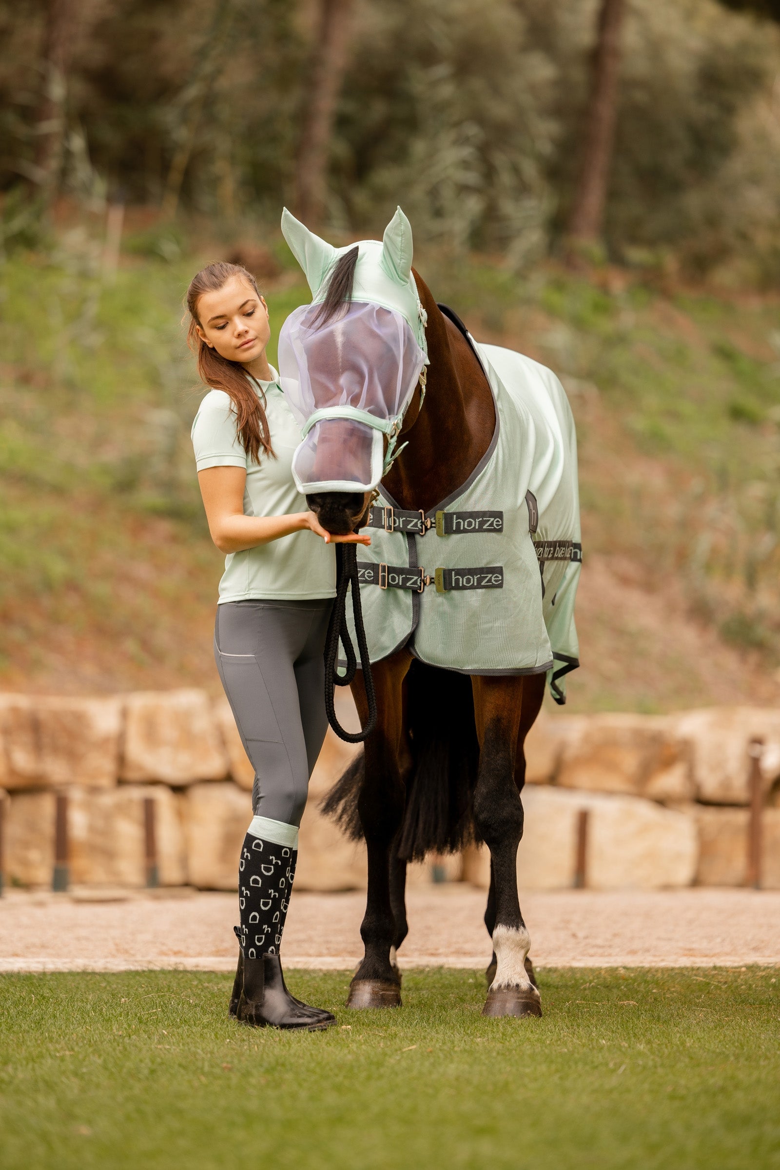 Horze Paso Fino Fly Rug with UV Protection Horse Rugs