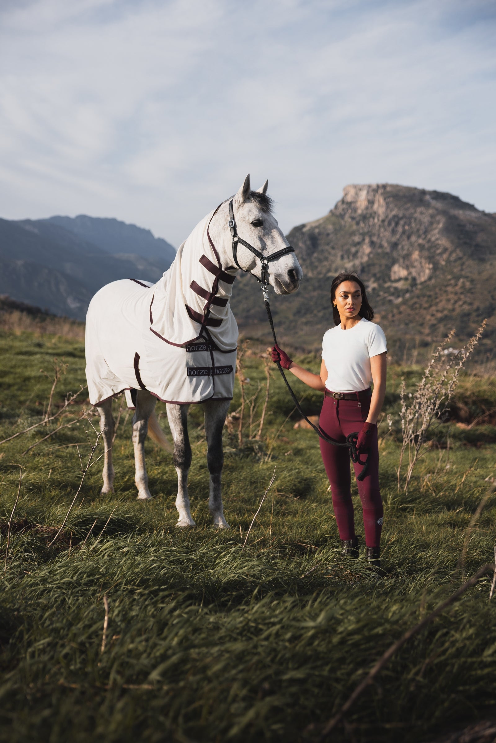 Horze Paso Fino Fly Rug with Detachable Neck and UV Protection Horse Rugs