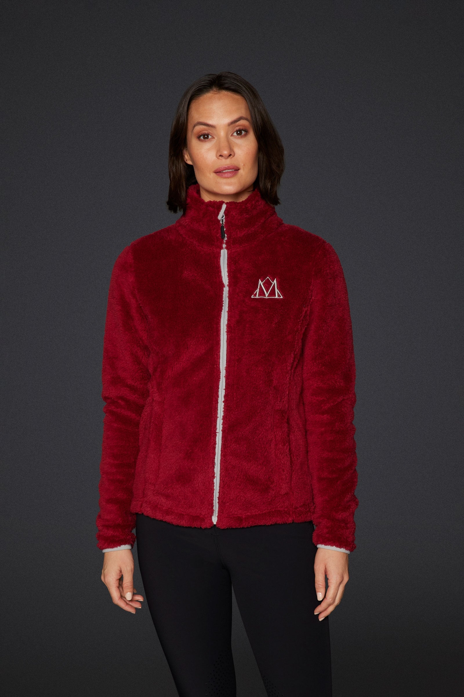 Mountain Horse Fuzzy Women's Fleece Jacket Women’s Riding Clothing