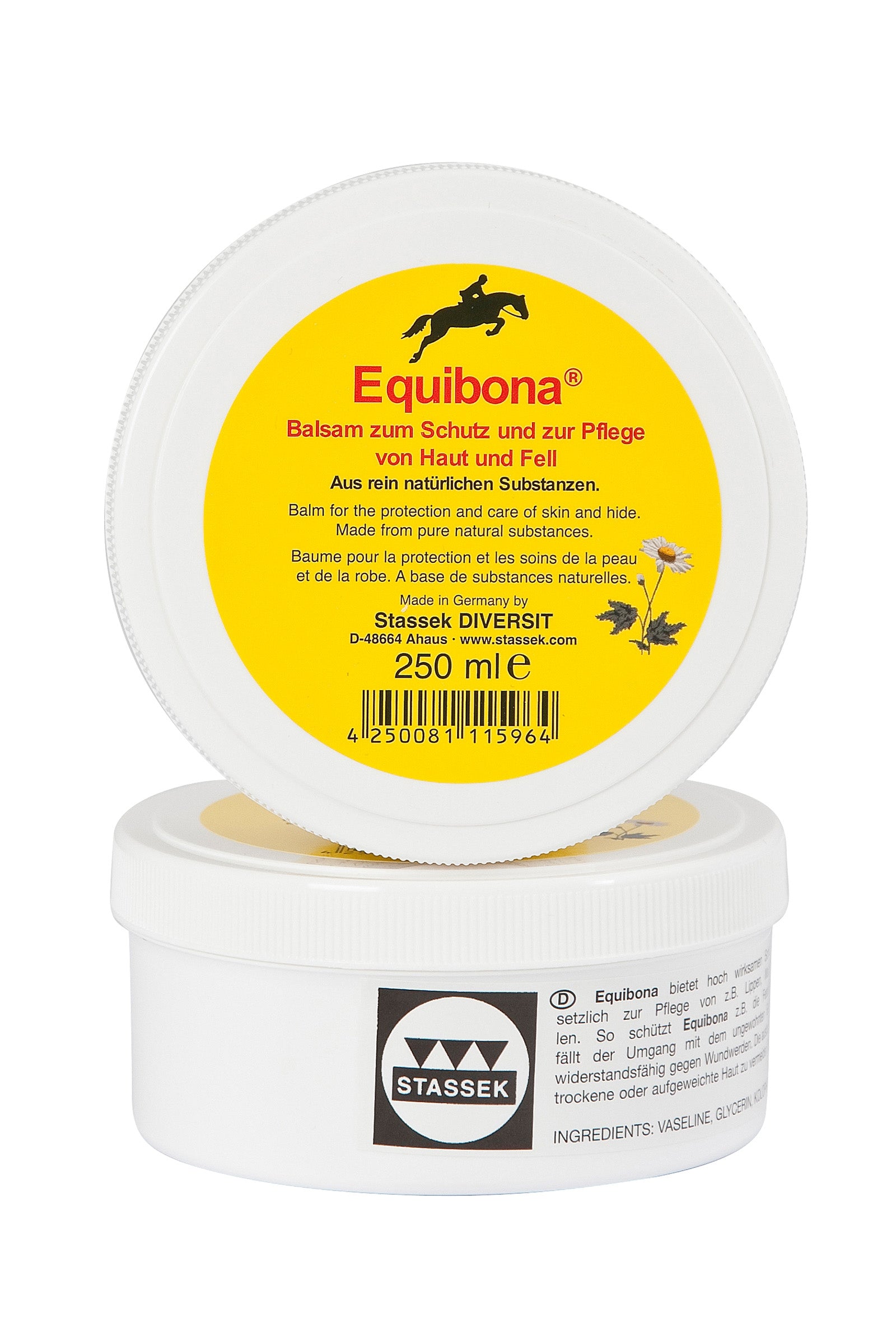 Stassek Equibona Bálsamo para la piel, 250 ml Cuidado Salud